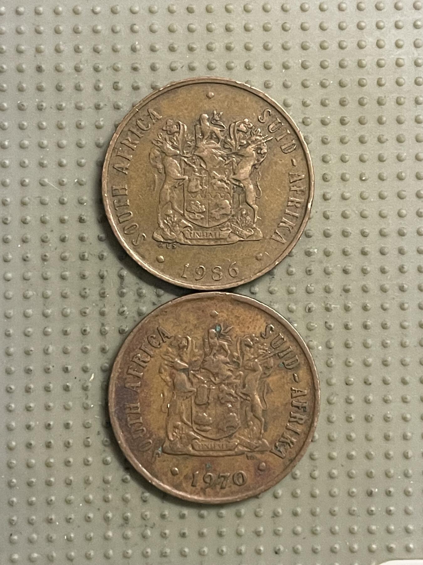 2026年第29场各国散币拍卖（总第179场） 南非2分2枚