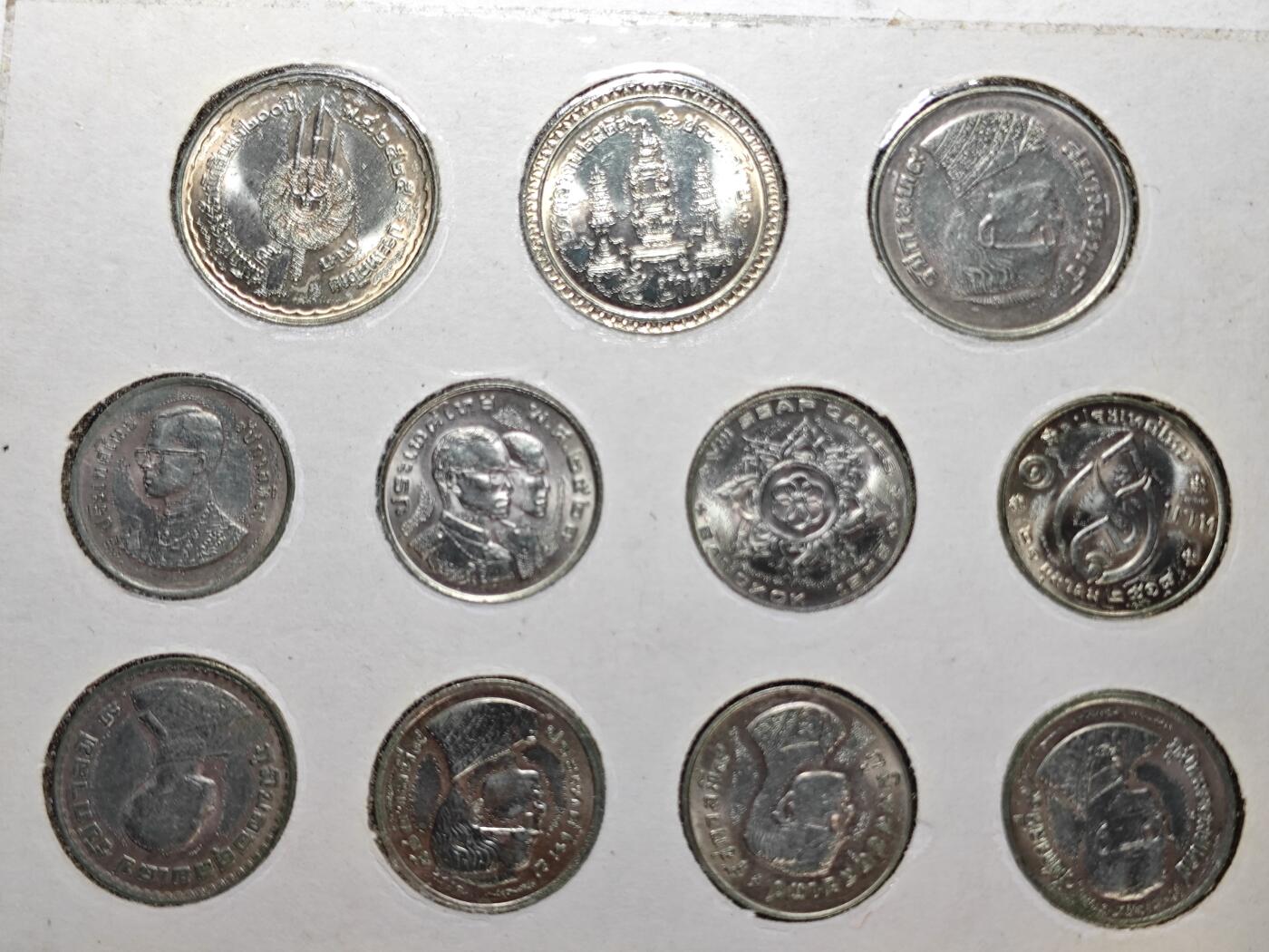 KK钱币收藏小铺   套币 批量/好品散币专场 2月预留时间 周末发货  泰国套币 含早期萨当铜币镍币 纪念币 