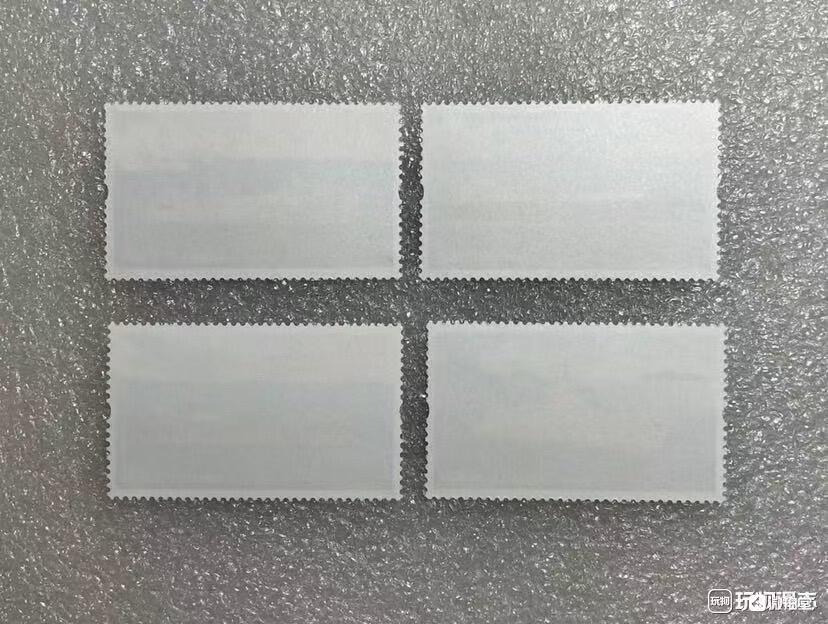 “中国船舶工业”邮票1套4枚。