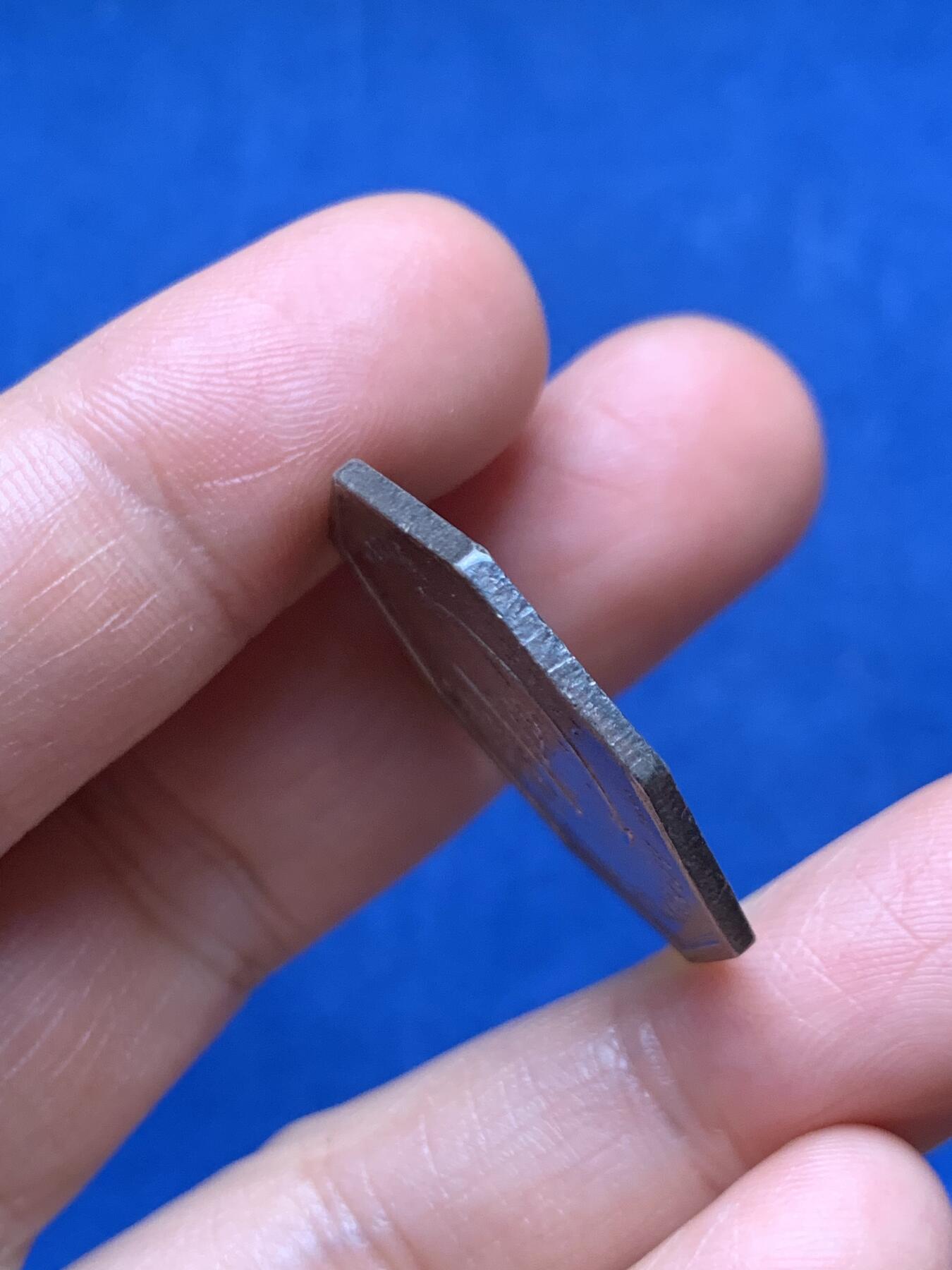 《竞宝斋》第466场 周日，周一 2场连拍 （全场包邮）欢迎送拍 法国1818年巴黎木材贸易供给八角银质代币 10.18克 29.2mm 早期无边铭