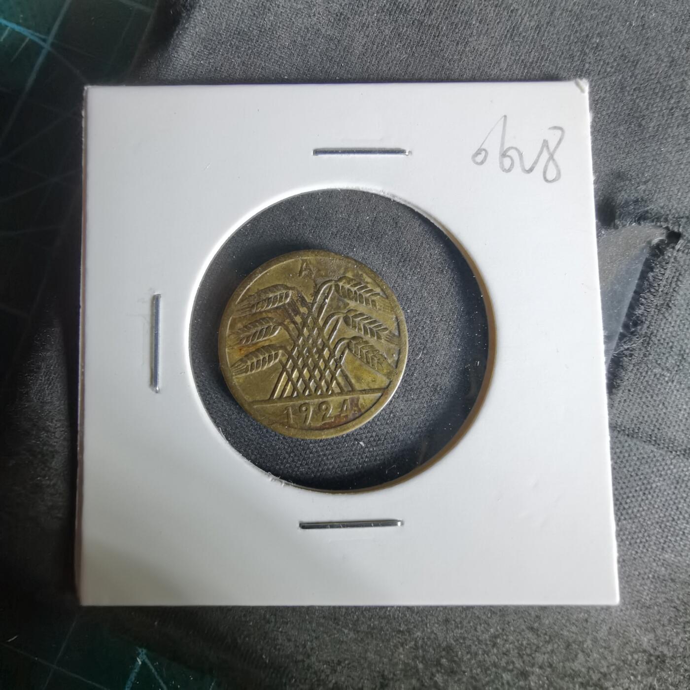 沼泽如烟--第1006场 德国1924年5芬尼