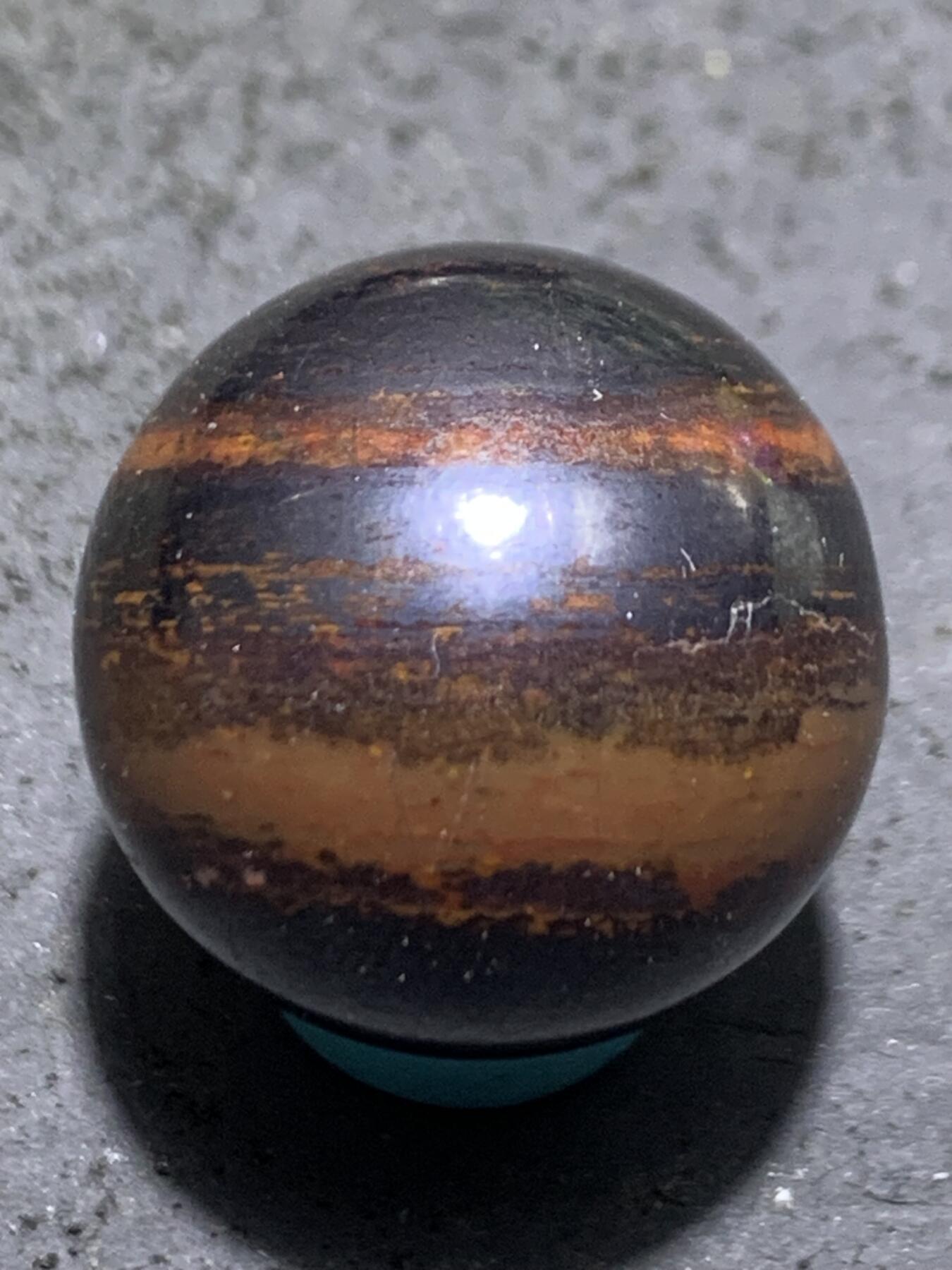 天然眼睛石通货随形2. 0圆珠一颗，