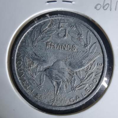 沼泽如烟--第1006场 - 法属新喀里多尼亚1952年5法郎