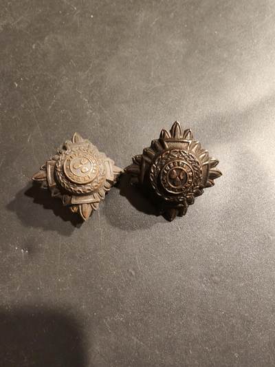 老王徽章第185期 - 英国军衔配饰一组   巴斯星   一战时期