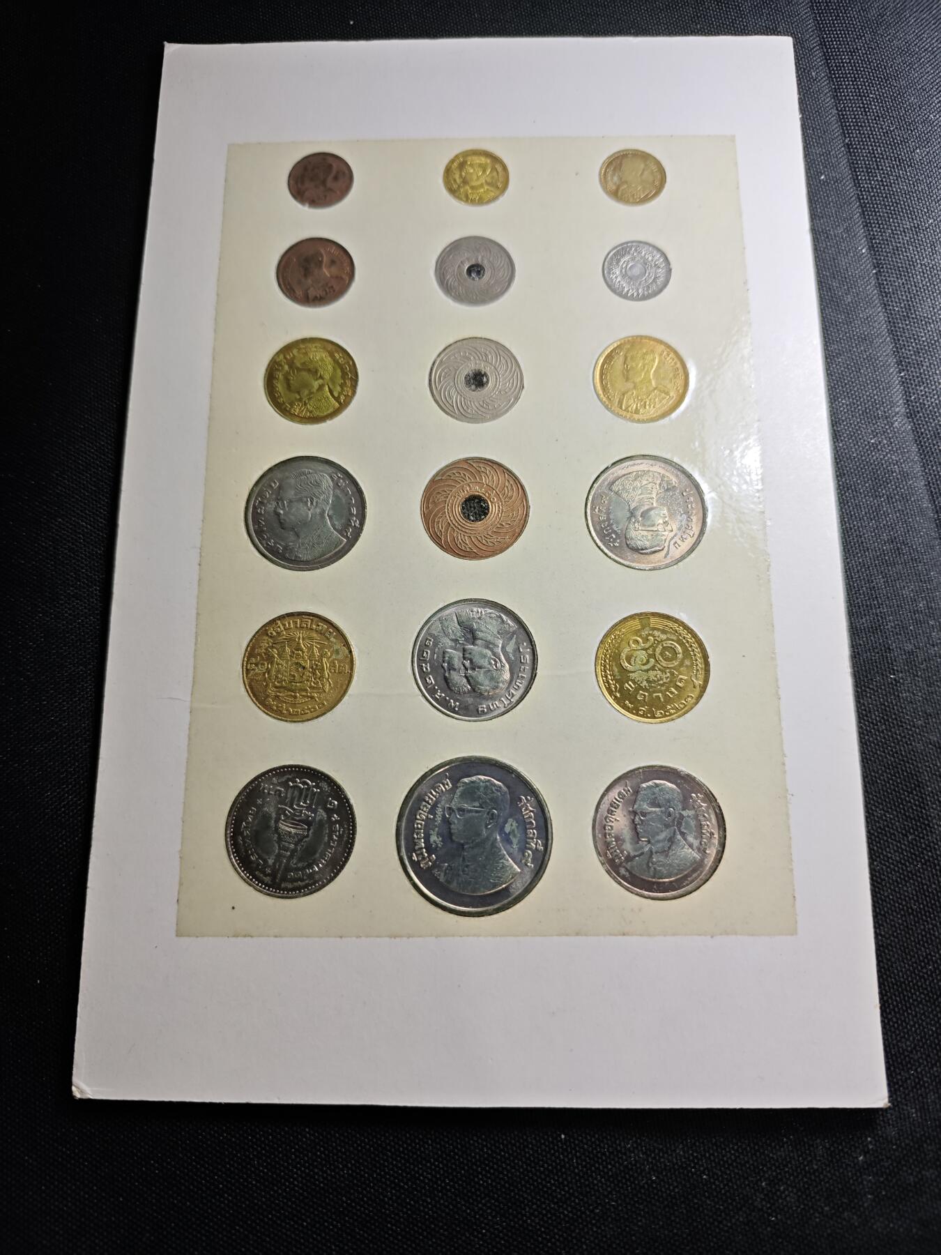 KK钱币收藏小铺   套币 批量/好品散币专场 2月预留时间 周末发货  泰国套币 含早期萨当铜币镍币