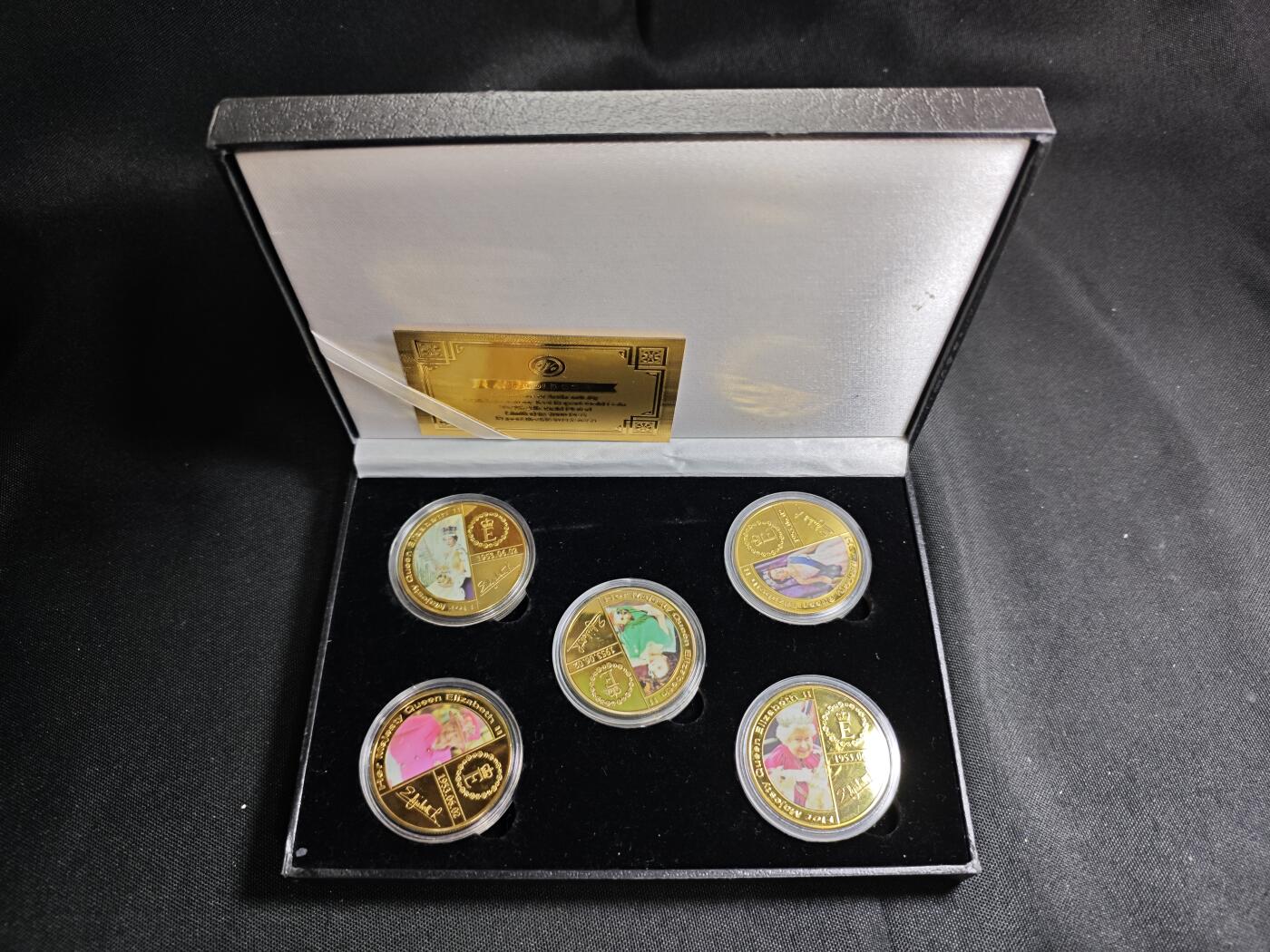 KK钱币收藏小铺   套币 批量/好品散币专场 2月预留时间 周末发货  纪念章5枚套