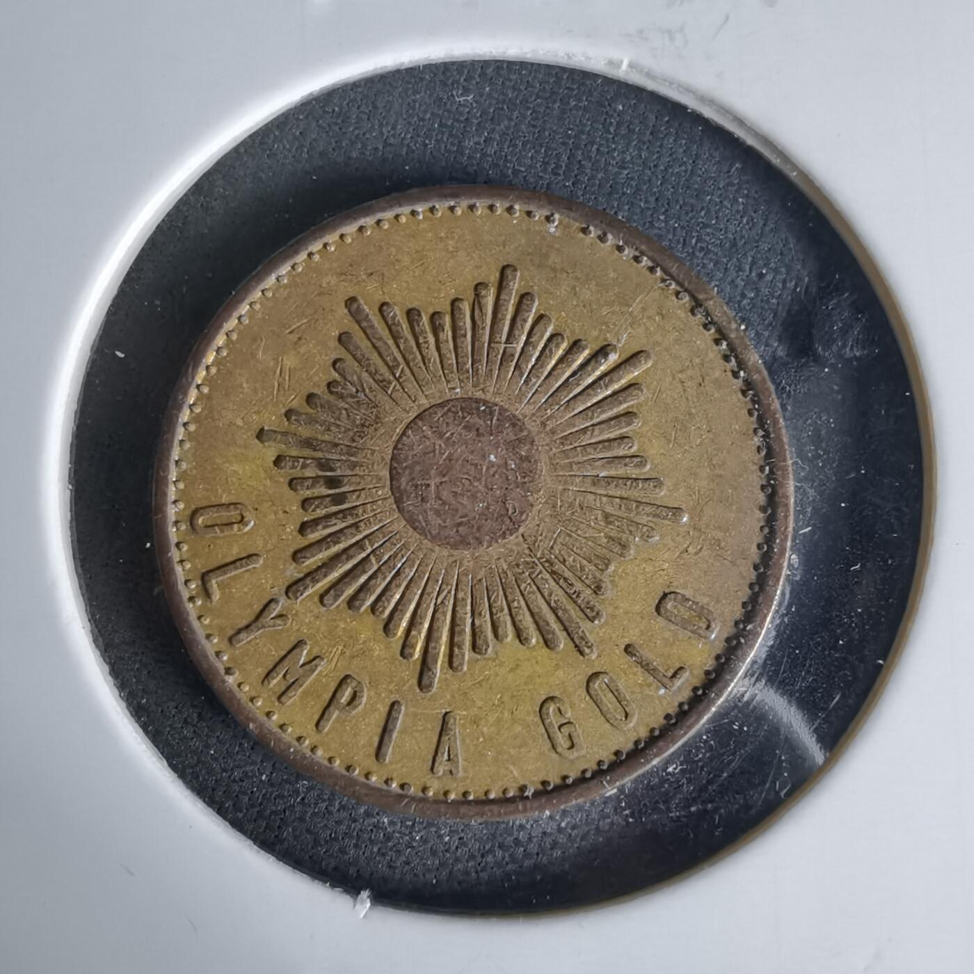 沼泽如烟--第1006场 OLYMPIA GOLD（奥林匹亚黄金）字样的娱乐专用代用币