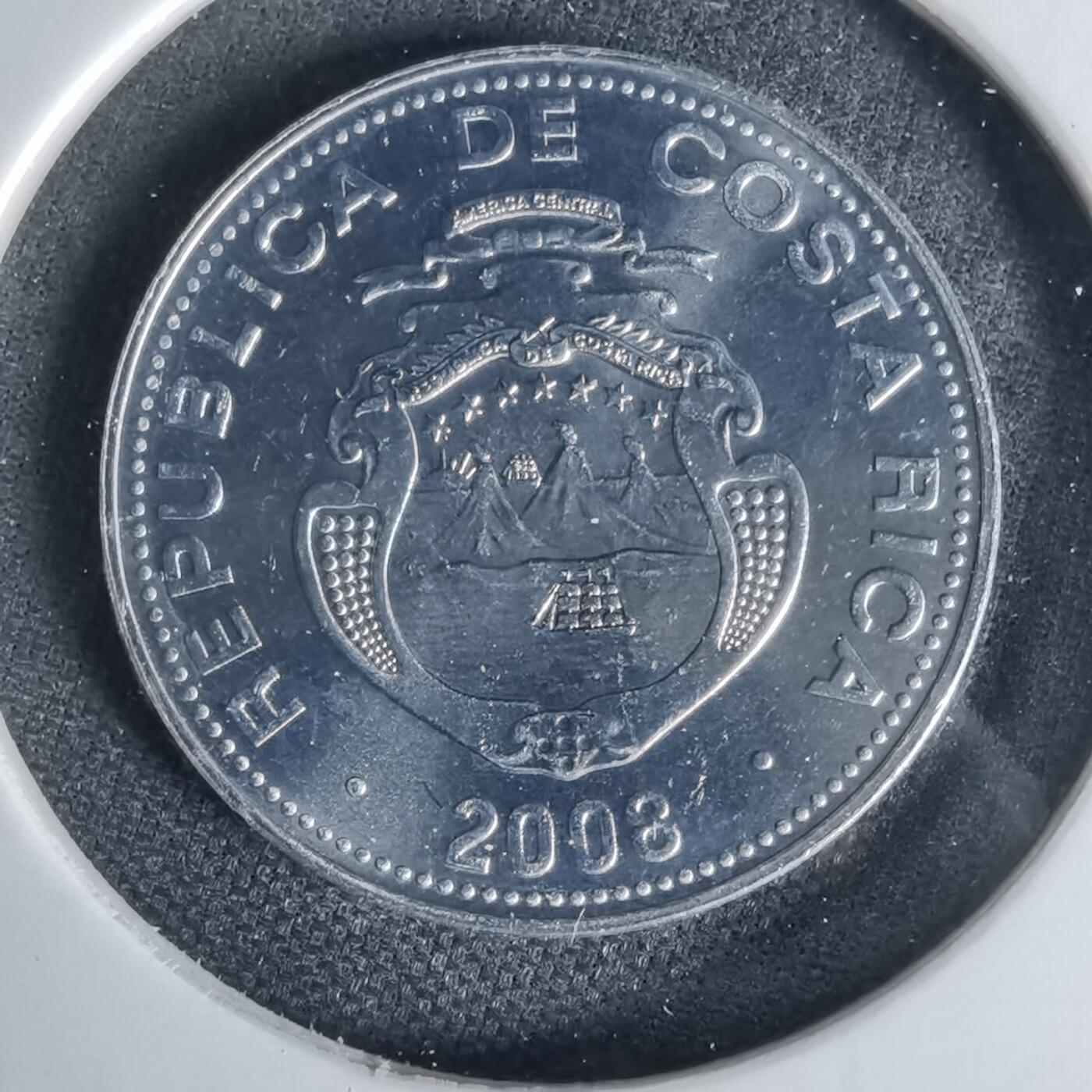 沼泽如烟--第1006场 哥斯达黎加2008年5科朗