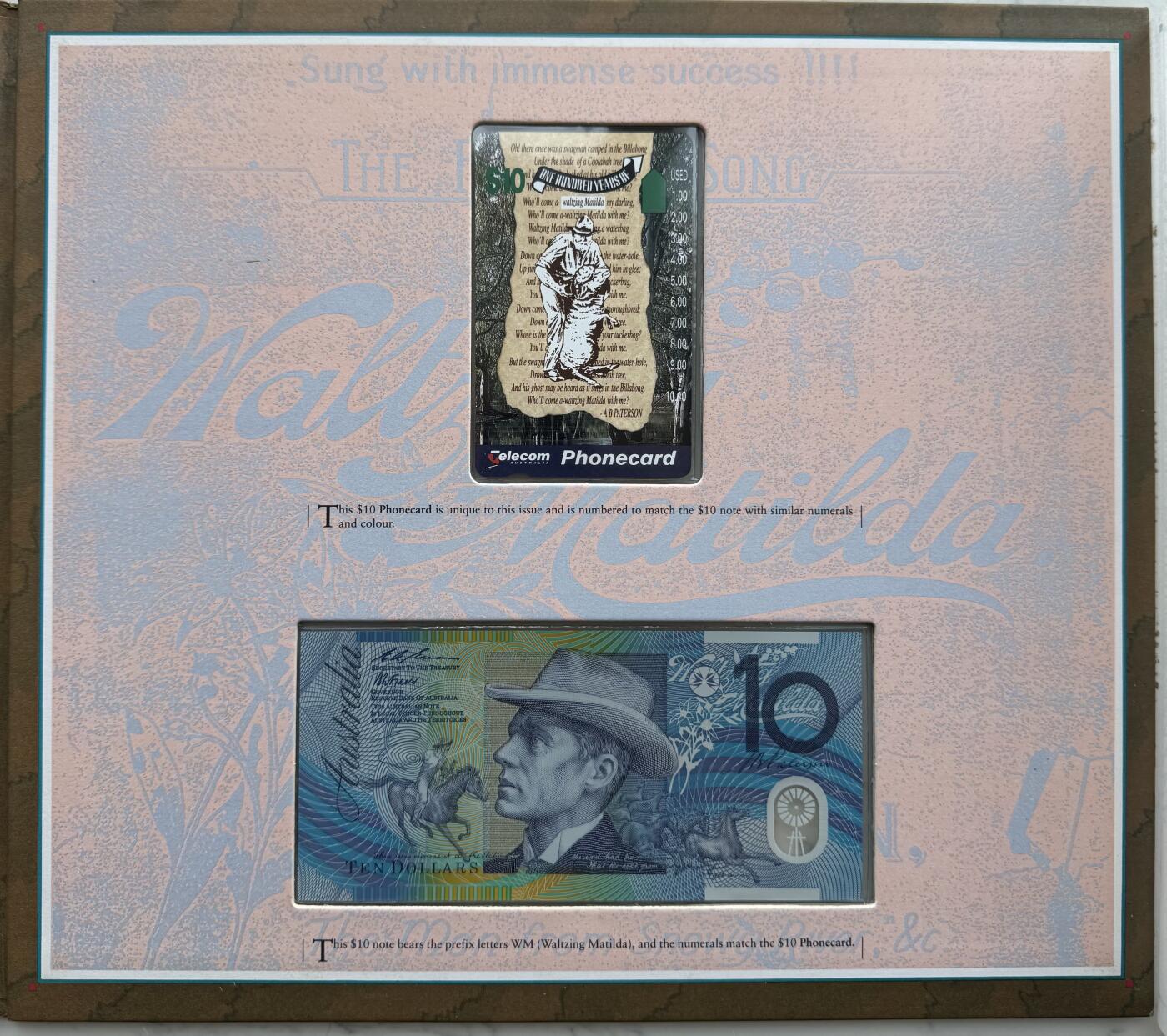 2026第4场（总第231期）：精品测试钞、外钞综合场  红字版/WM95冠 澳大利亚民谣“丛林流浪