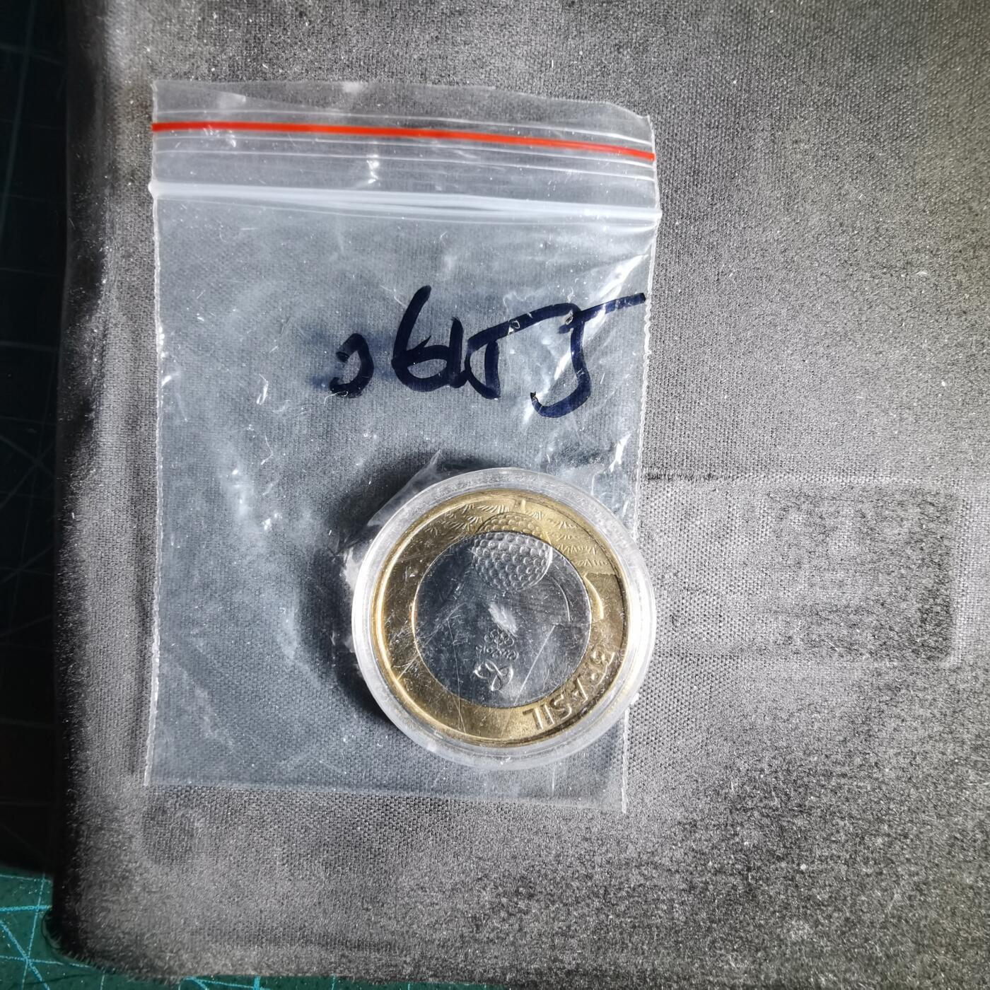 沼泽如烟--第1006场 巴西1瑞尔纪念币