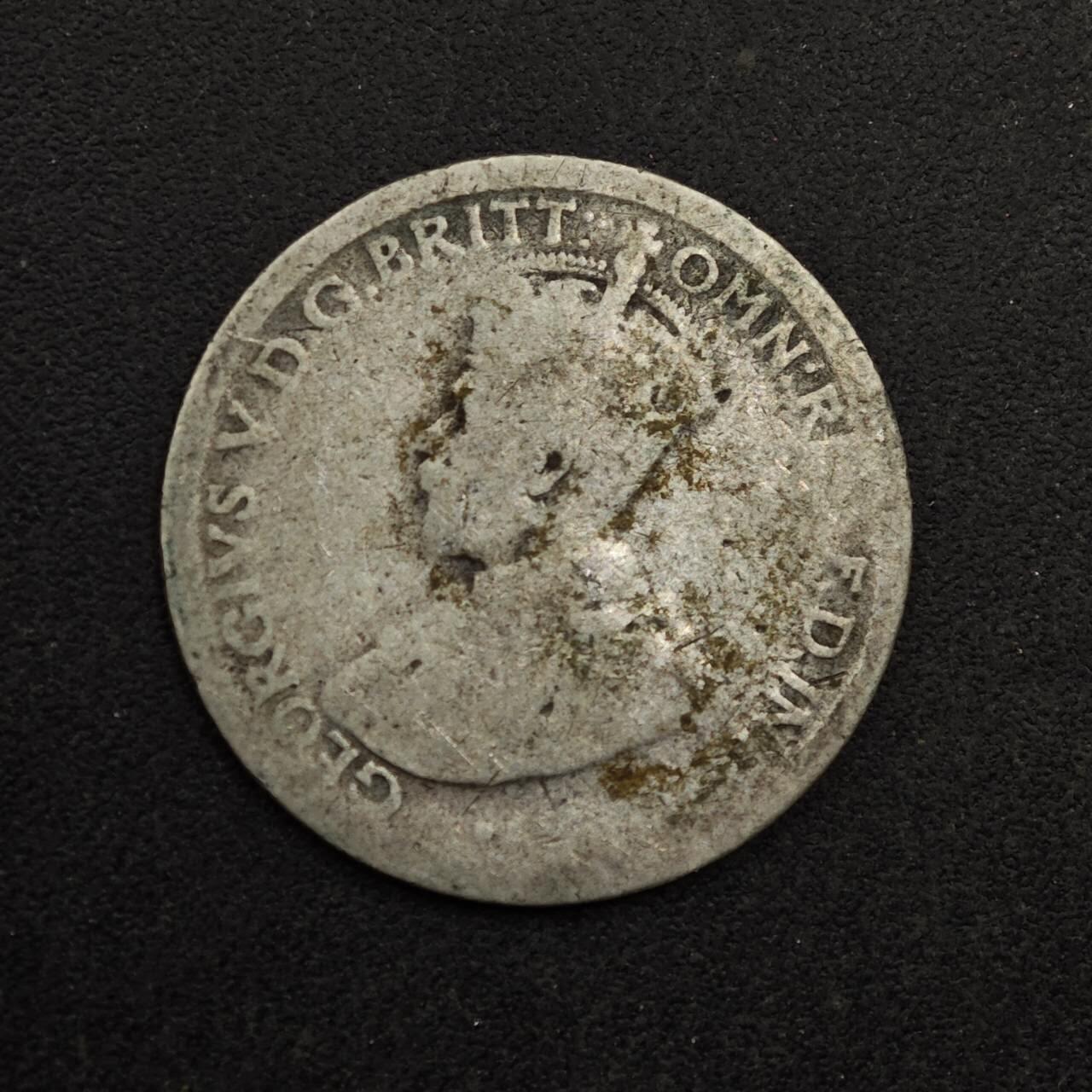 【淘币小摊】实时拍第八百七十四拍   银币散币场    每周一统一发货 澳大利亚1911年乔治五世6便士银币