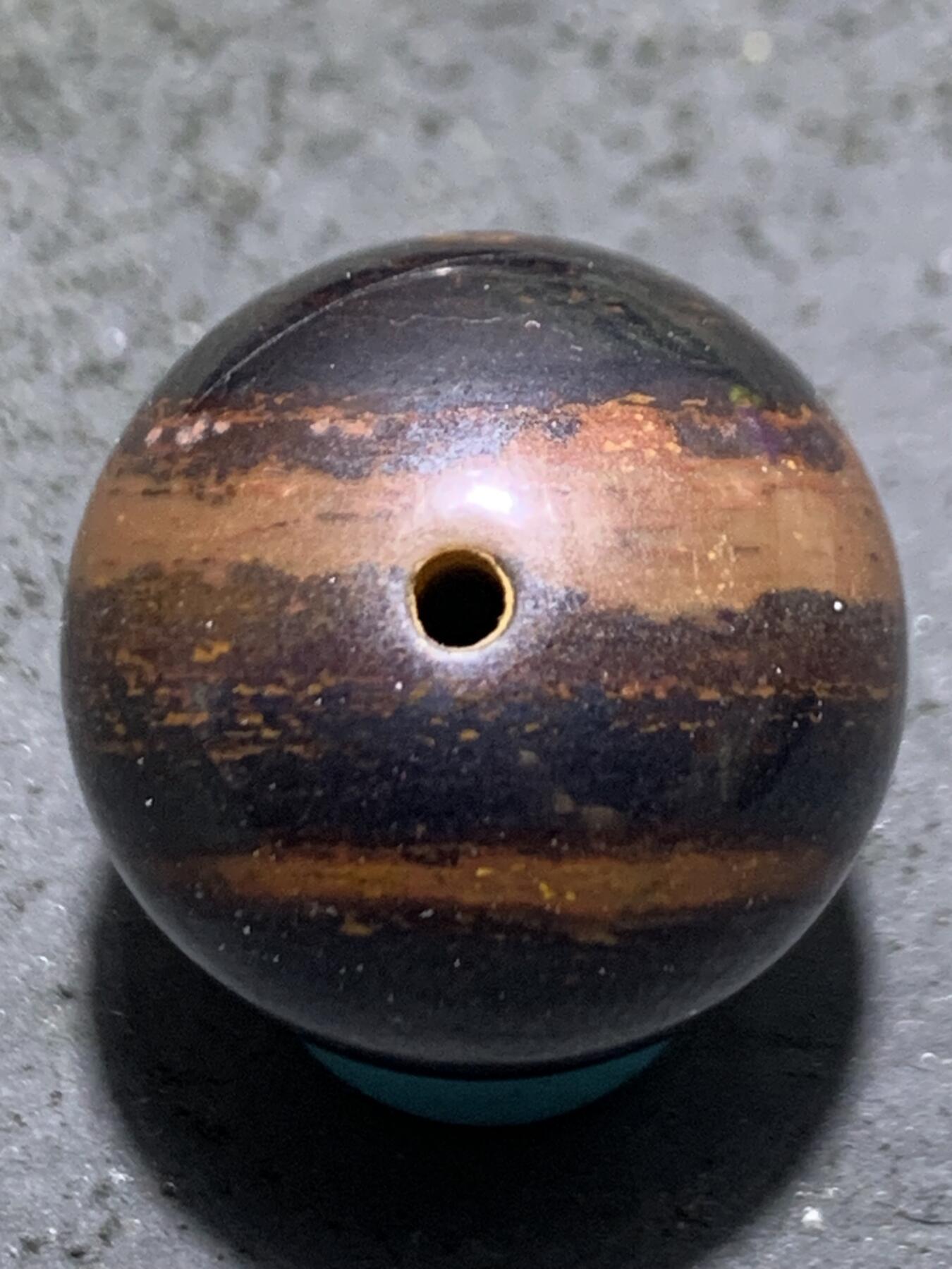 天然眼睛石通货随形2. 0圆珠一颗，