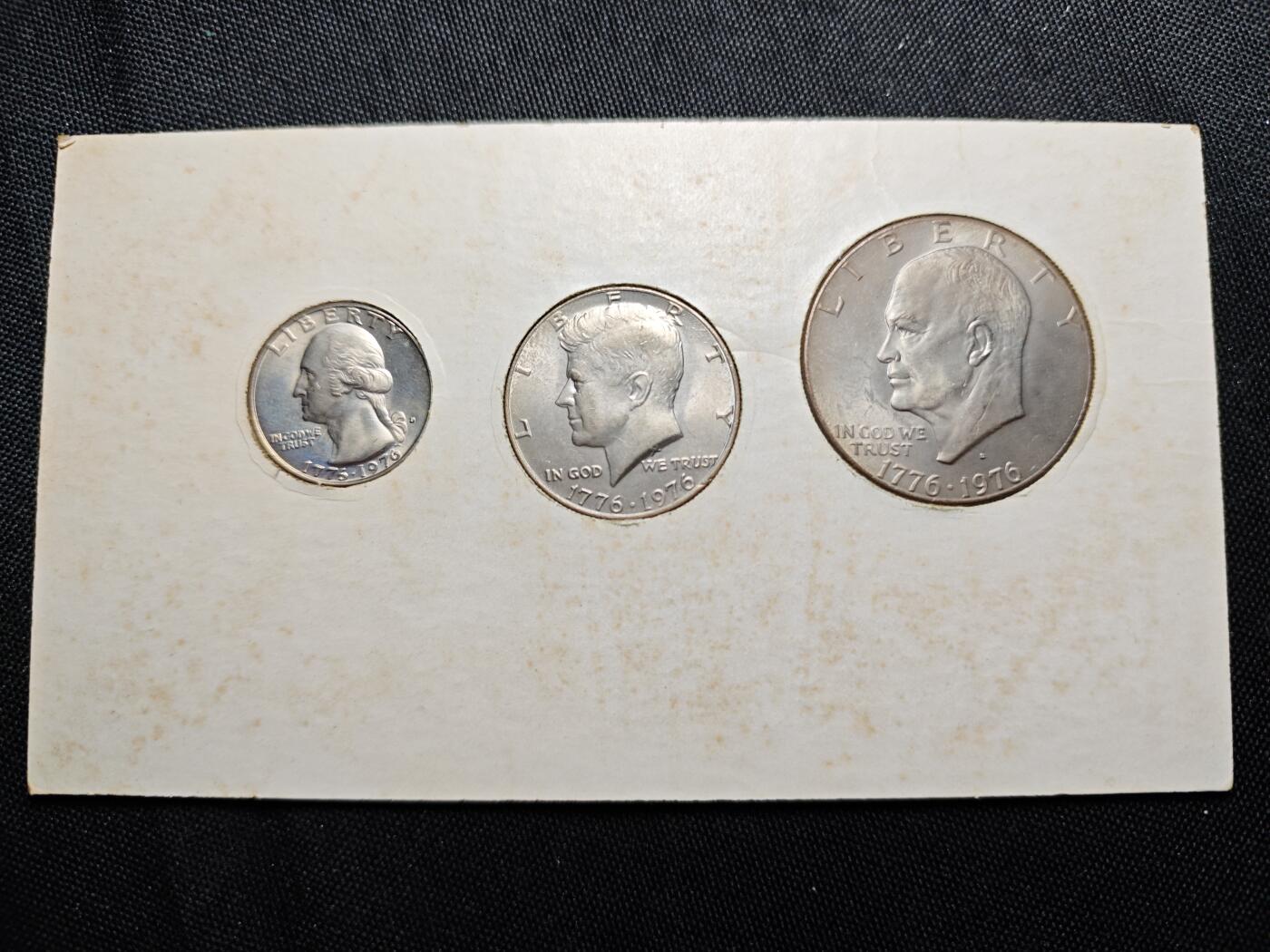 KK钱币收藏小铺   套币 批量/好品散币专场 2月预留时间 周末发货 1976 美国建国200周年纪念套币