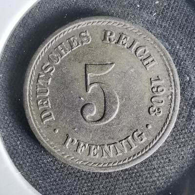 沼泽如烟--第1006场 - 德国1903年5芬尼