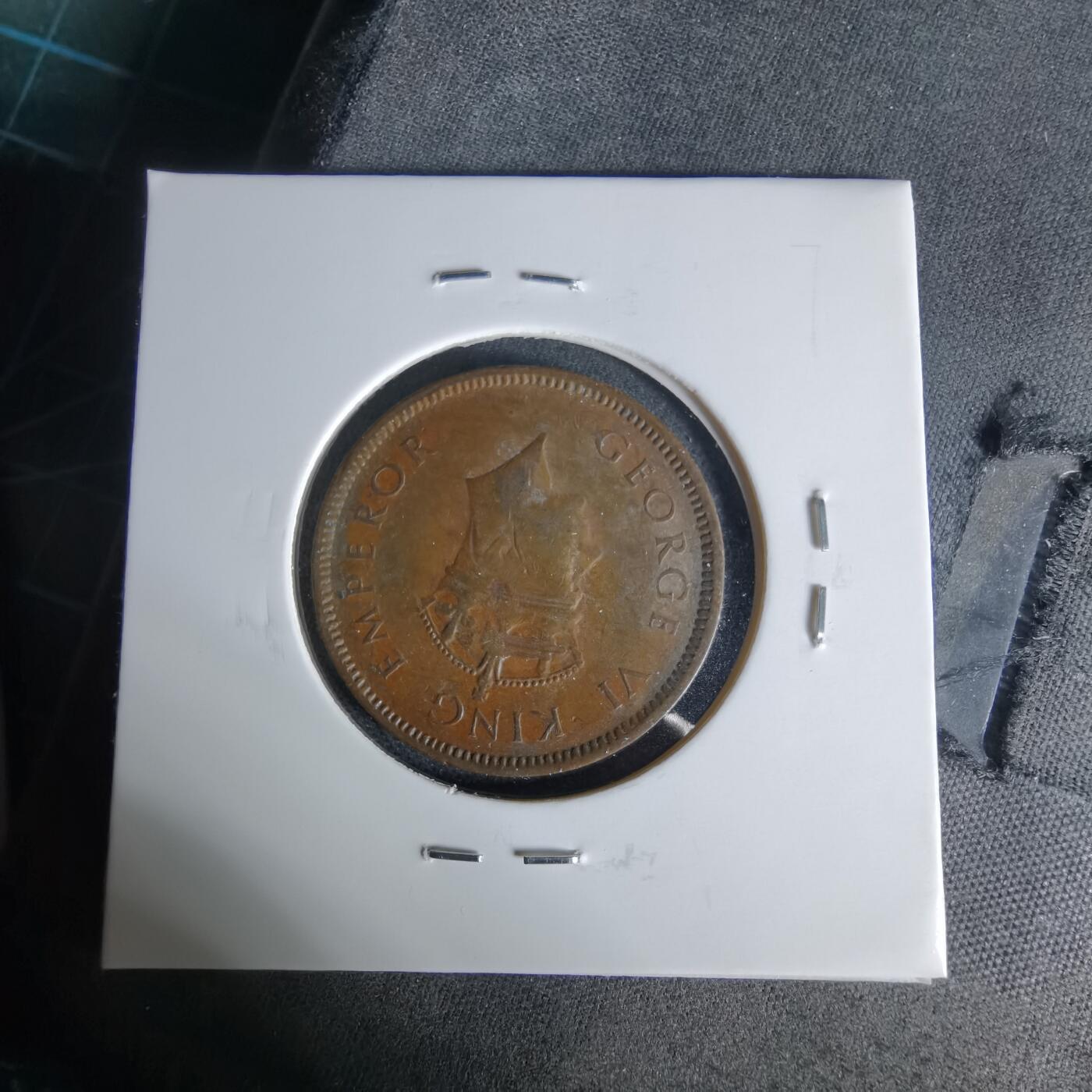 沼泽如烟--第1006场 英属印度1939年四分之一安娜