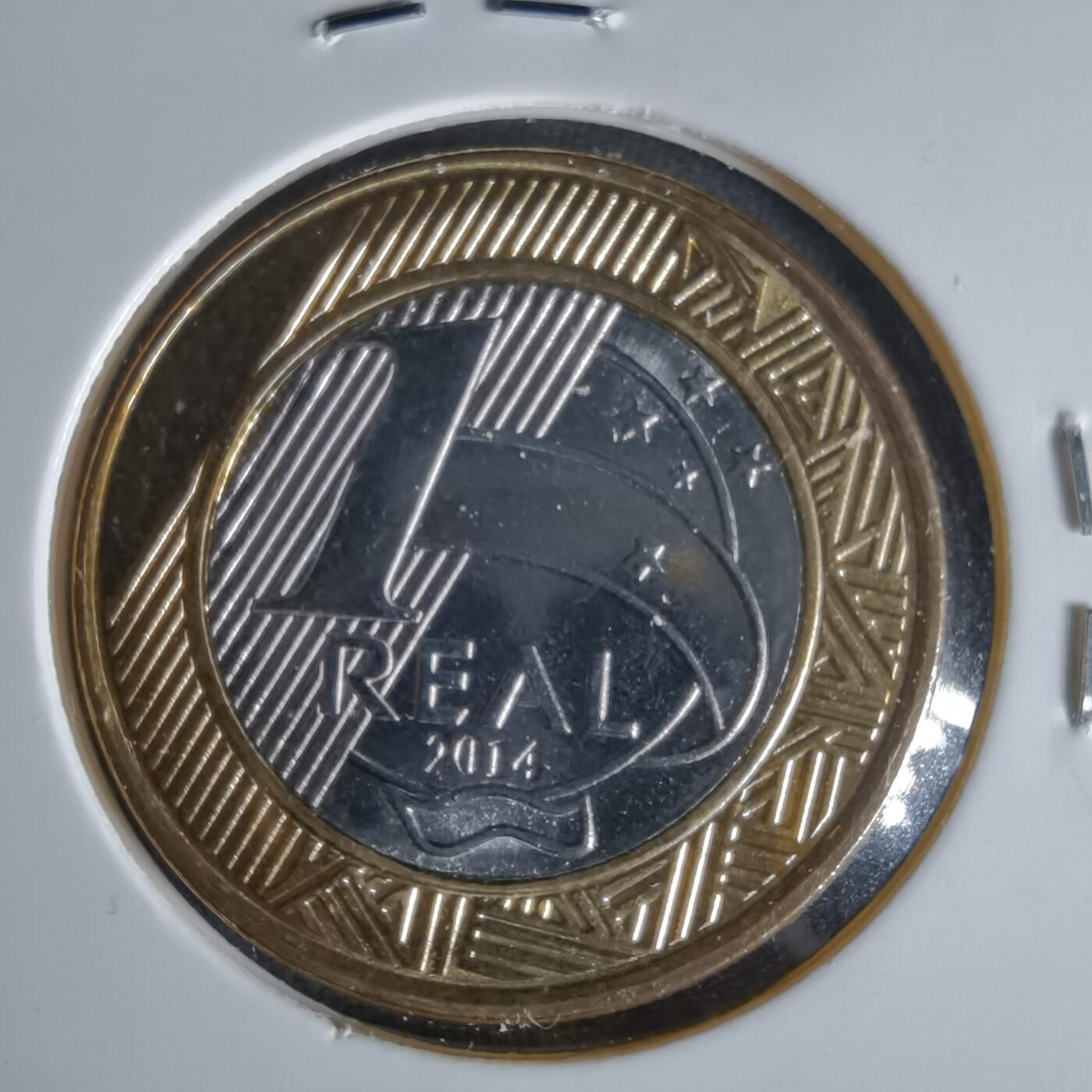 沼泽如烟--第1006场 巴西1瑞尔纪念币