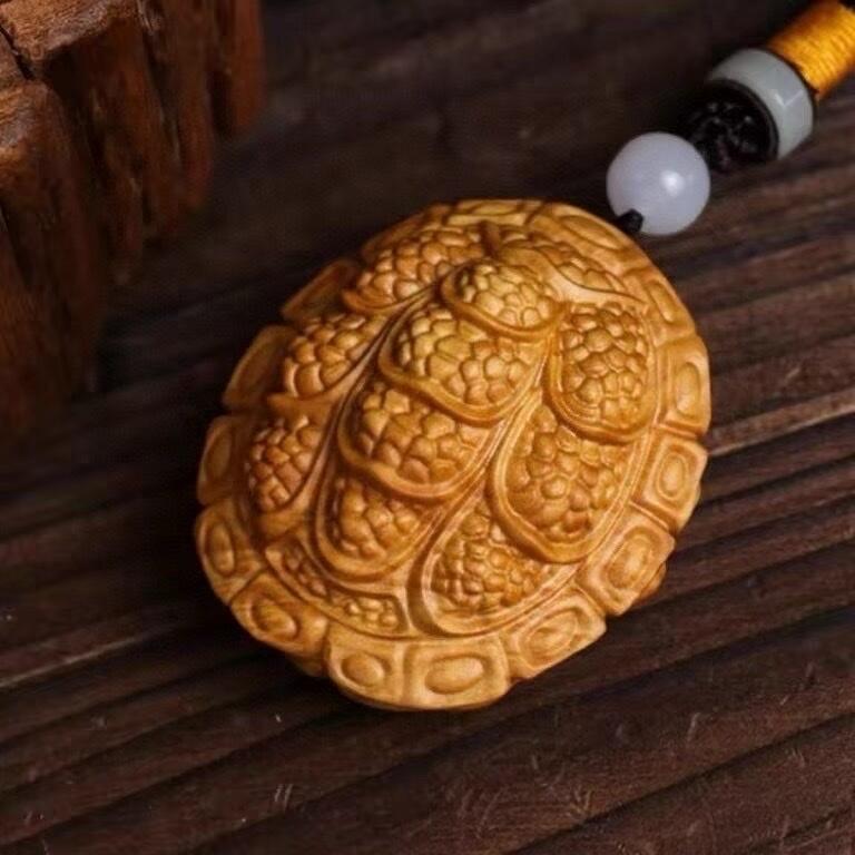 崖柏精雕 富甲天下 尺寸4.8cm