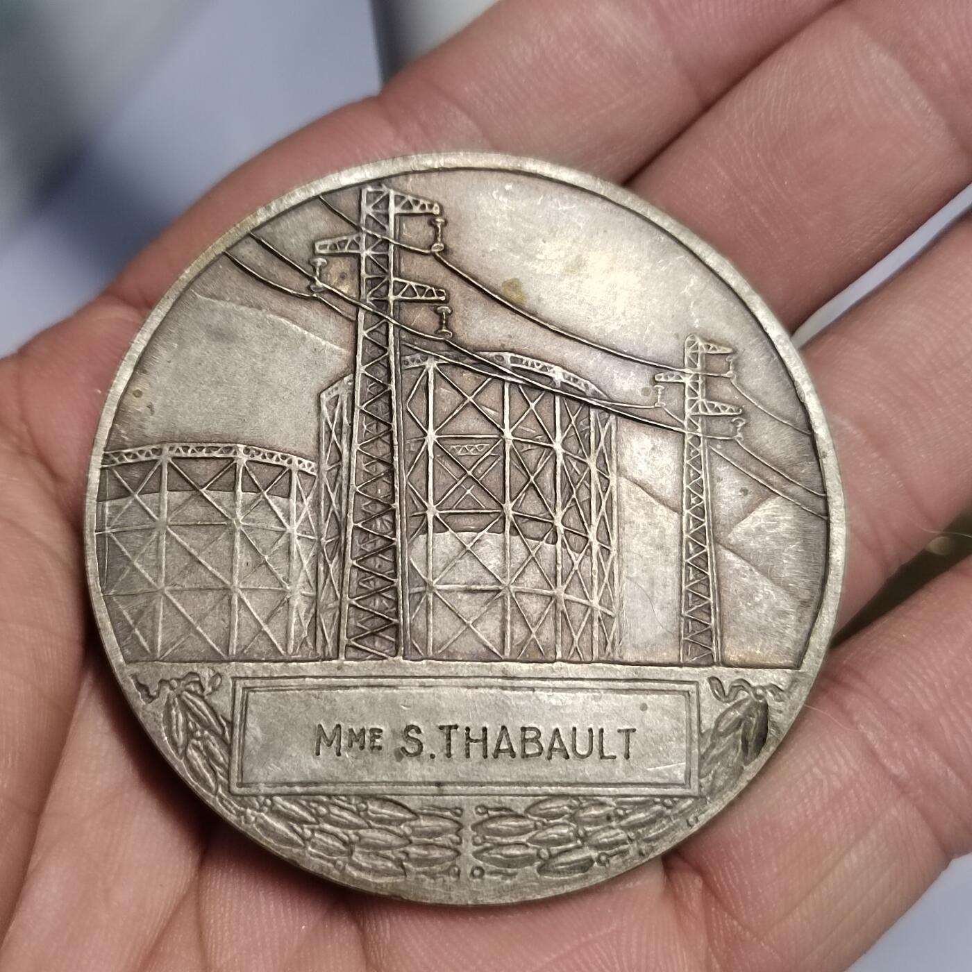 PCAI钱币  2-766  证章纪念章小专场 法国镀银纪念章