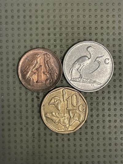 2026年第29场各国散币拍卖（总第179场） - 南非3枚