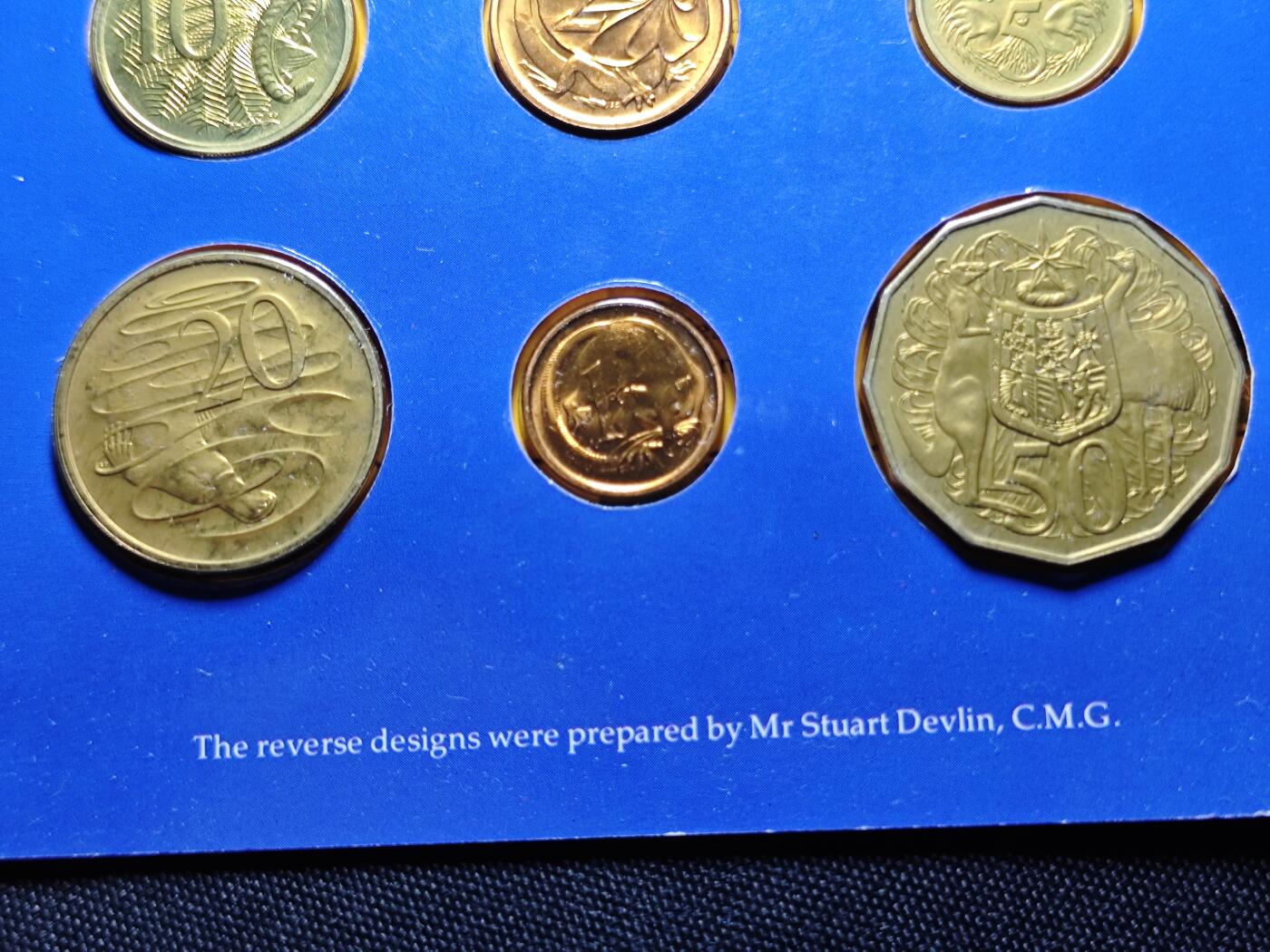 KK钱币收藏小铺   套币 批量/好品散币专场 2月预留时间 周末发货  1984澳大利亚大小面值清年一套