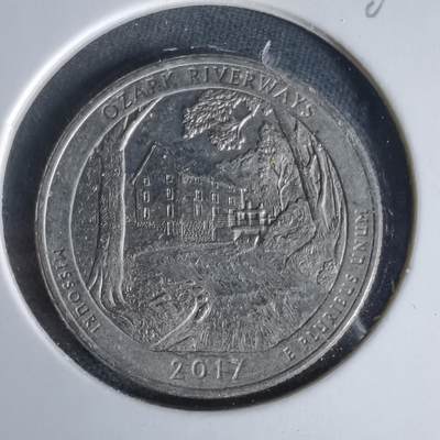 沼泽如烟--第1006场 - 美国2017年25分纪念币