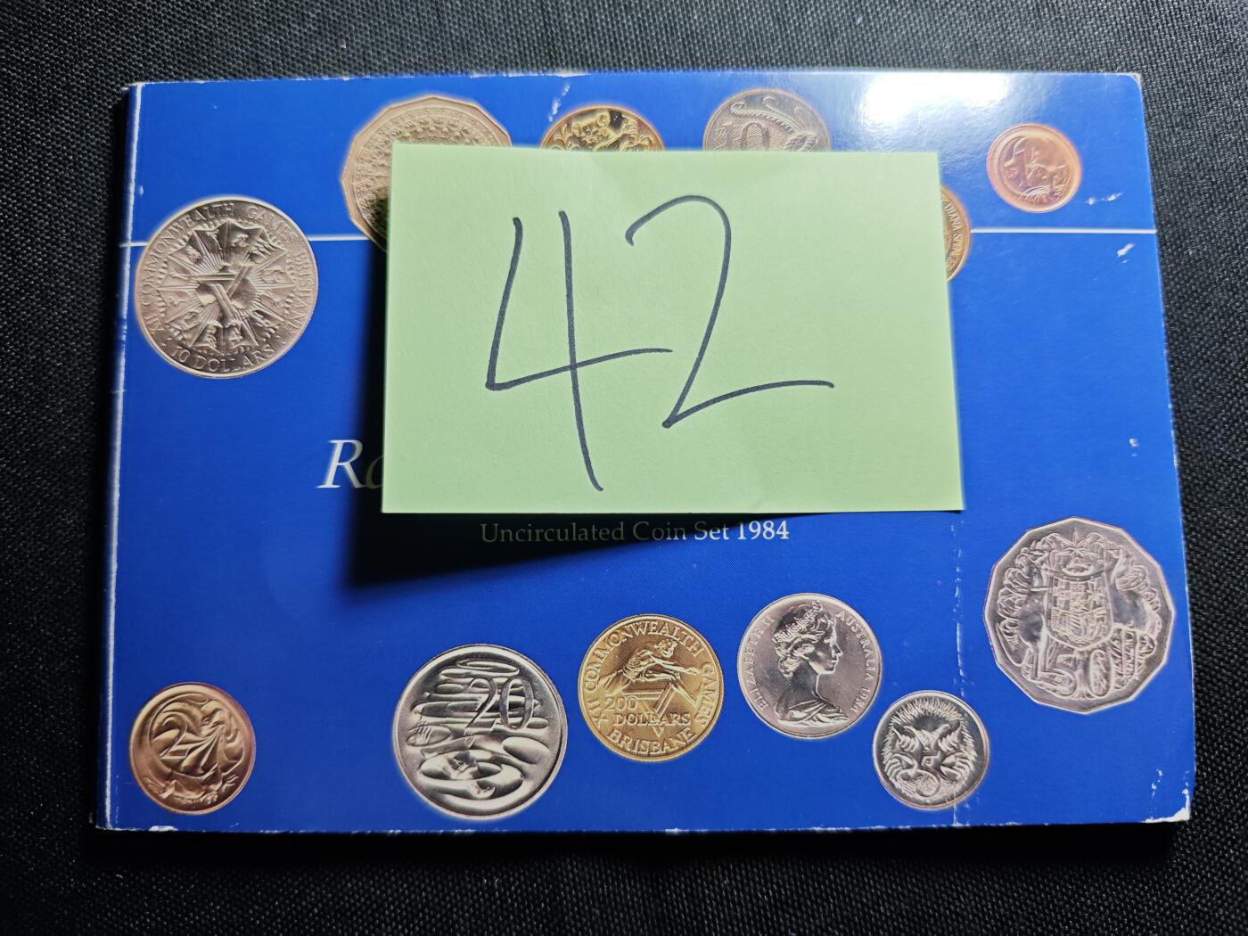 KK钱币收藏小铺   套币 批量/好品散币专场 2月预留时间 周末发货  1984澳大利亚大小面值清年一套