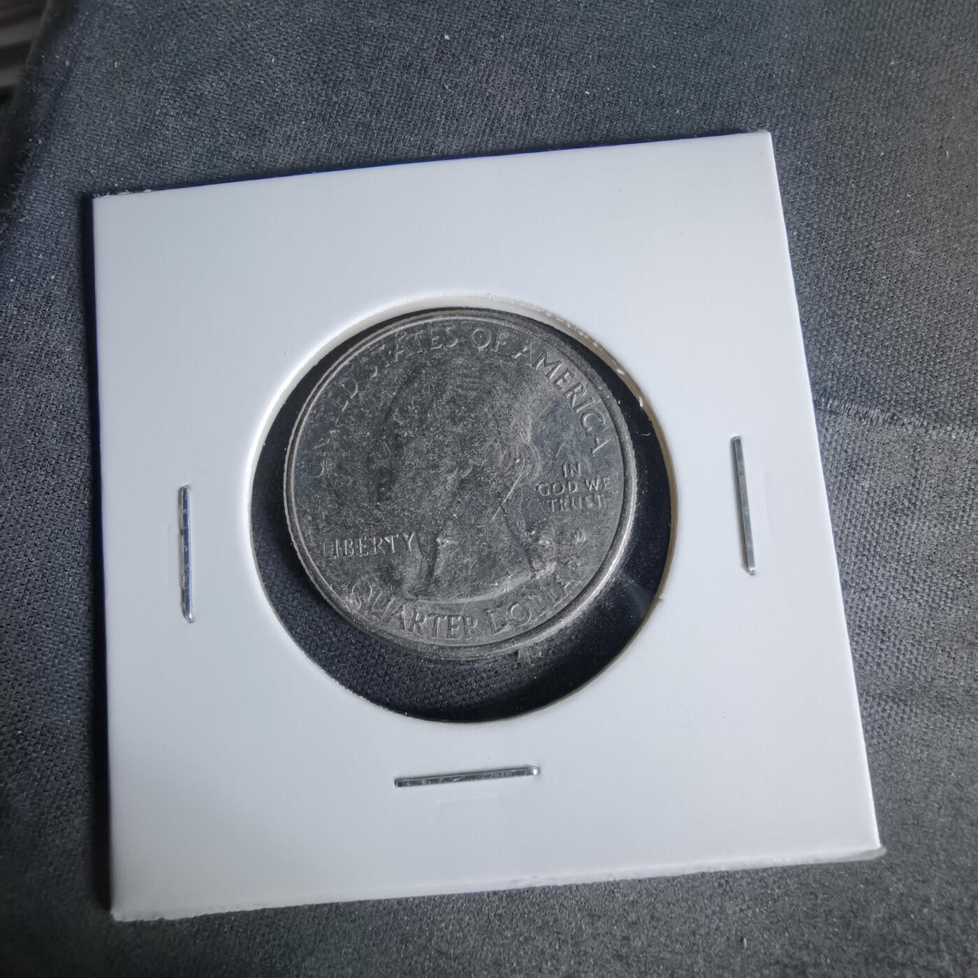 沼泽如烟--第1006场 美国2017年25分纪念币