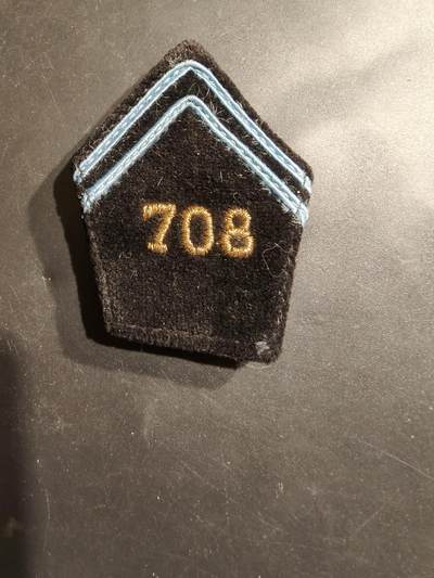 老王徽章第185期 - 法国陆军第708通信团臂章