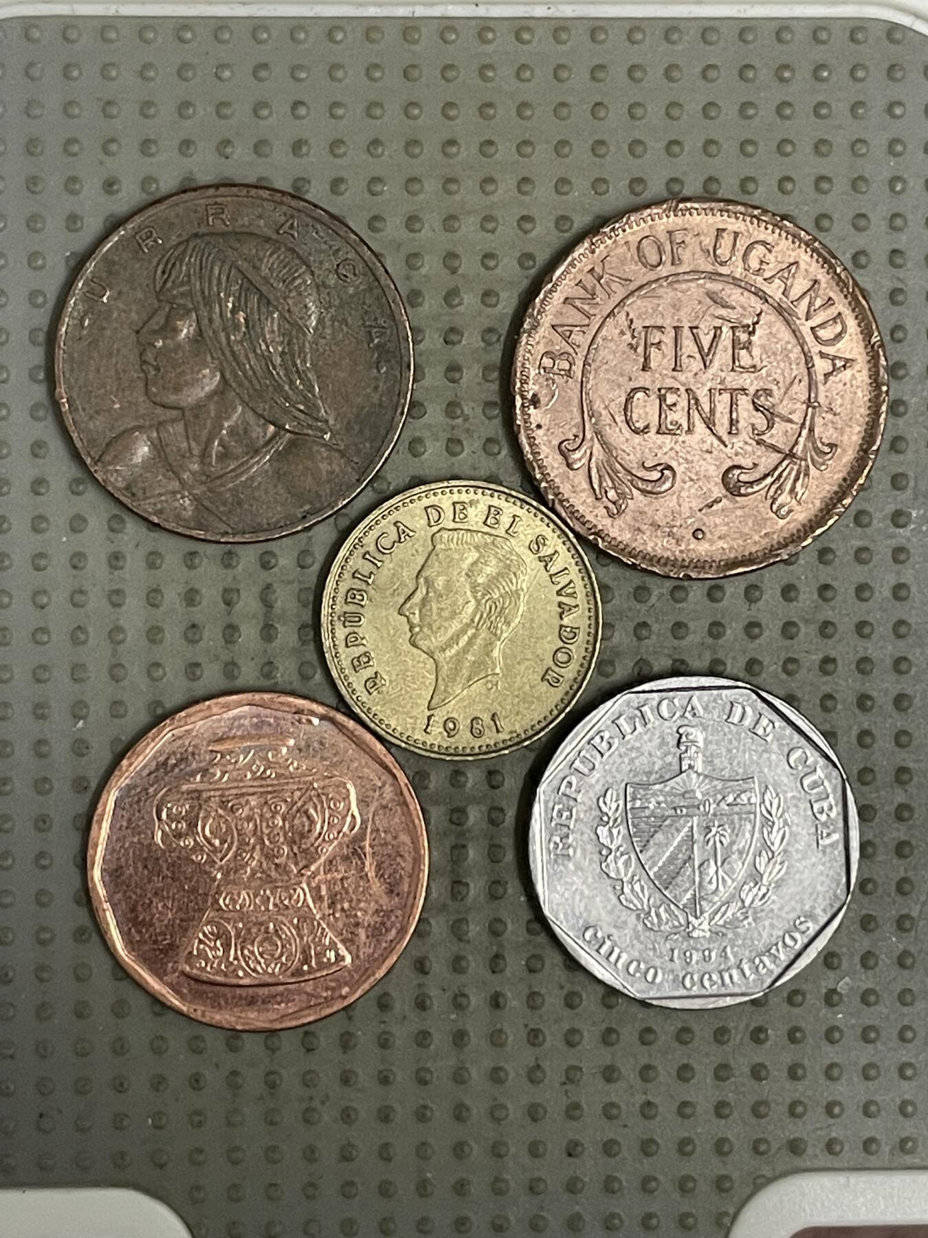 2026年第29场各国散币拍卖（总第179场） 散币5枚