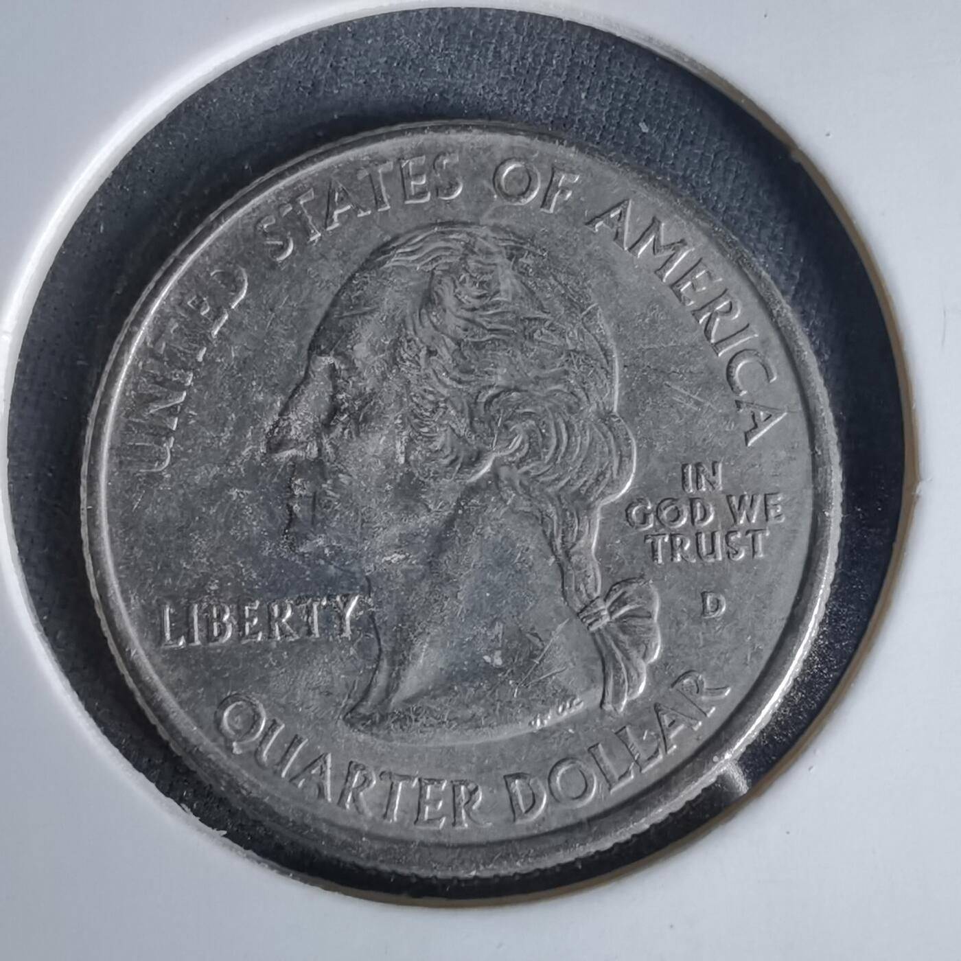 沼泽如烟--第1006场 美国2006年25分纪念币