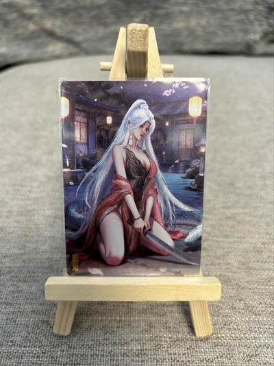 喜灰玩卡拍卖第五期，接拍品0佣金，欢迎送拍，释放现金流，让自己有资金可以购买更多喜欢的卡牌，让别的卡友能淘到更多心仪的卡牌 - 煌潮卡牌 小金豆绘蛇姬  粗闪