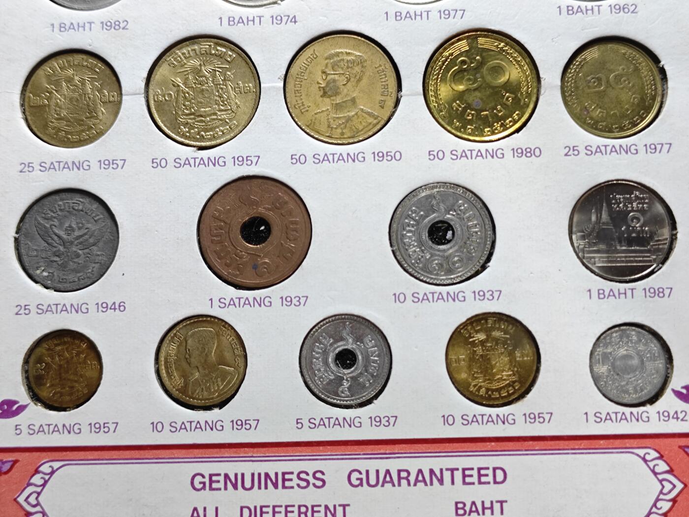 KK钱币收藏小铺   套币 批量/好品散币专场 2月预留时间 周末发货  泰国套币 含早期萨当铜币镍币 纪念币 