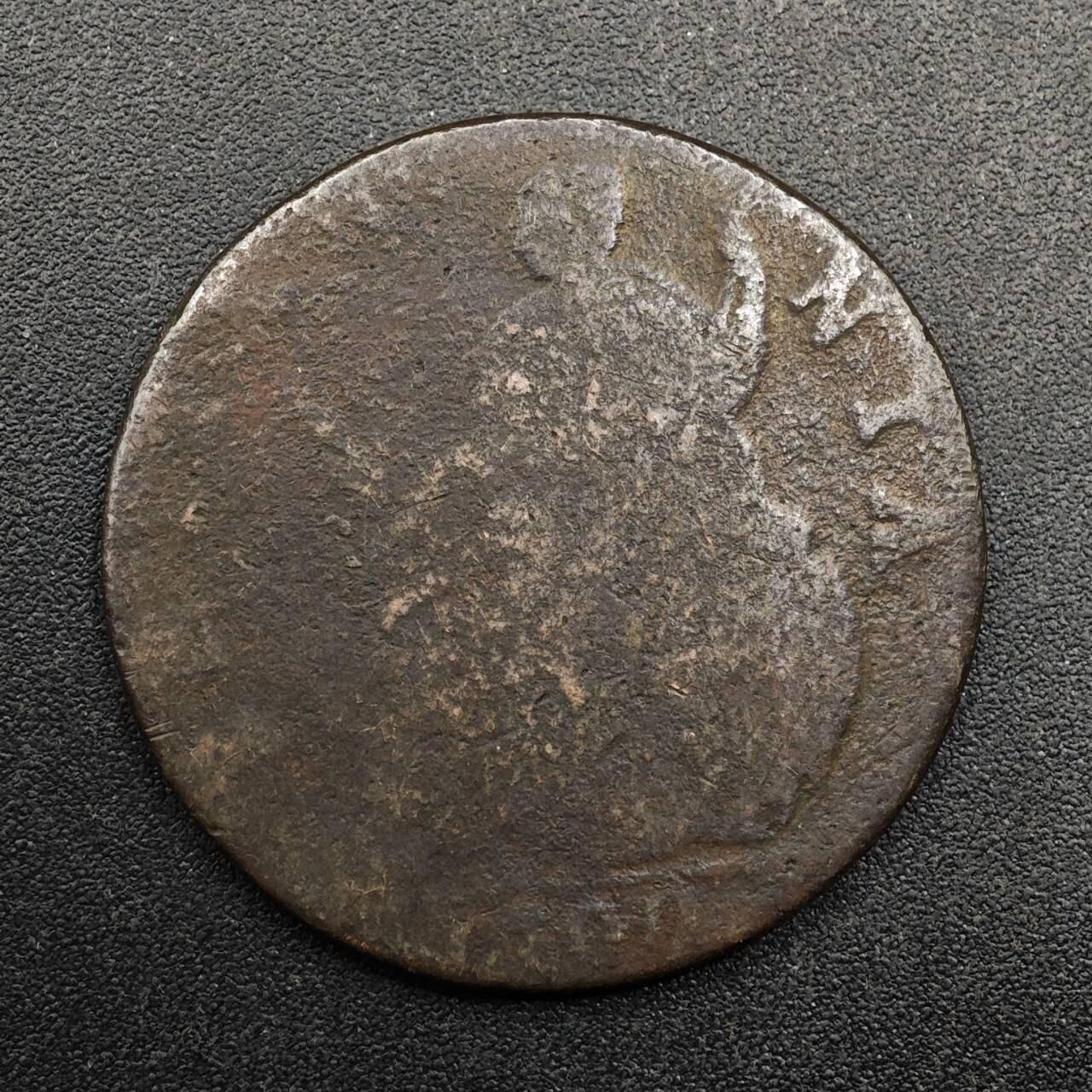 【淘币小摊】实时拍第八百七十四拍   银币散币场    每周一统一发货 英国威廉三世半便士铜币