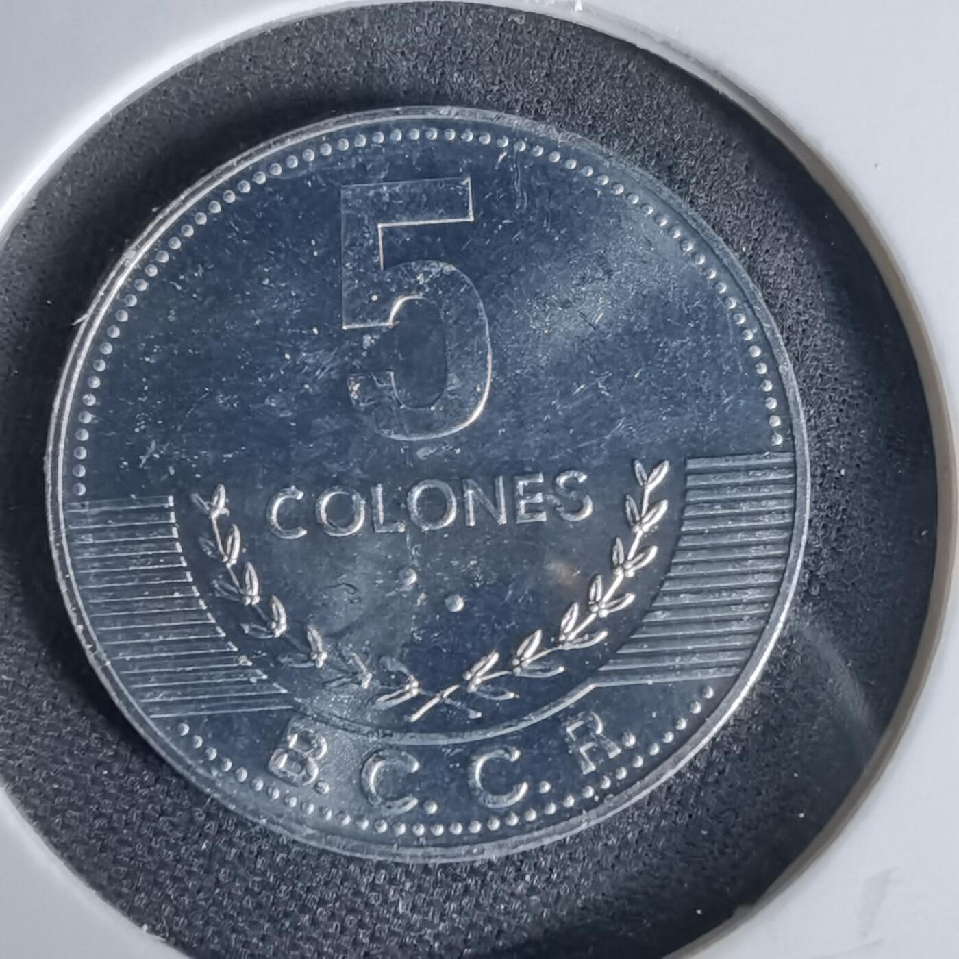 沼泽如烟--第1006场 哥斯达黎加2008年5科朗