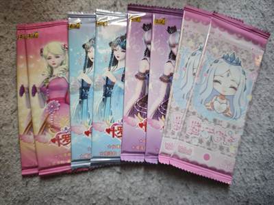 【随心含颖卡拍55期】卡游/集卡社/卡卡沃 抽卡机专场拍卖【无佣金】 - 卡游 叶罗丽 各种盲包8包