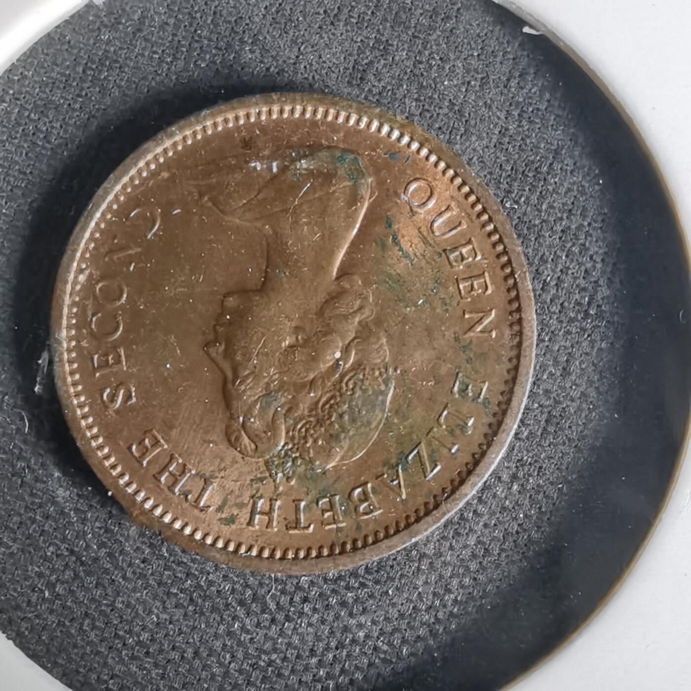 沼泽如烟--第1006场 泽西1971年半便士