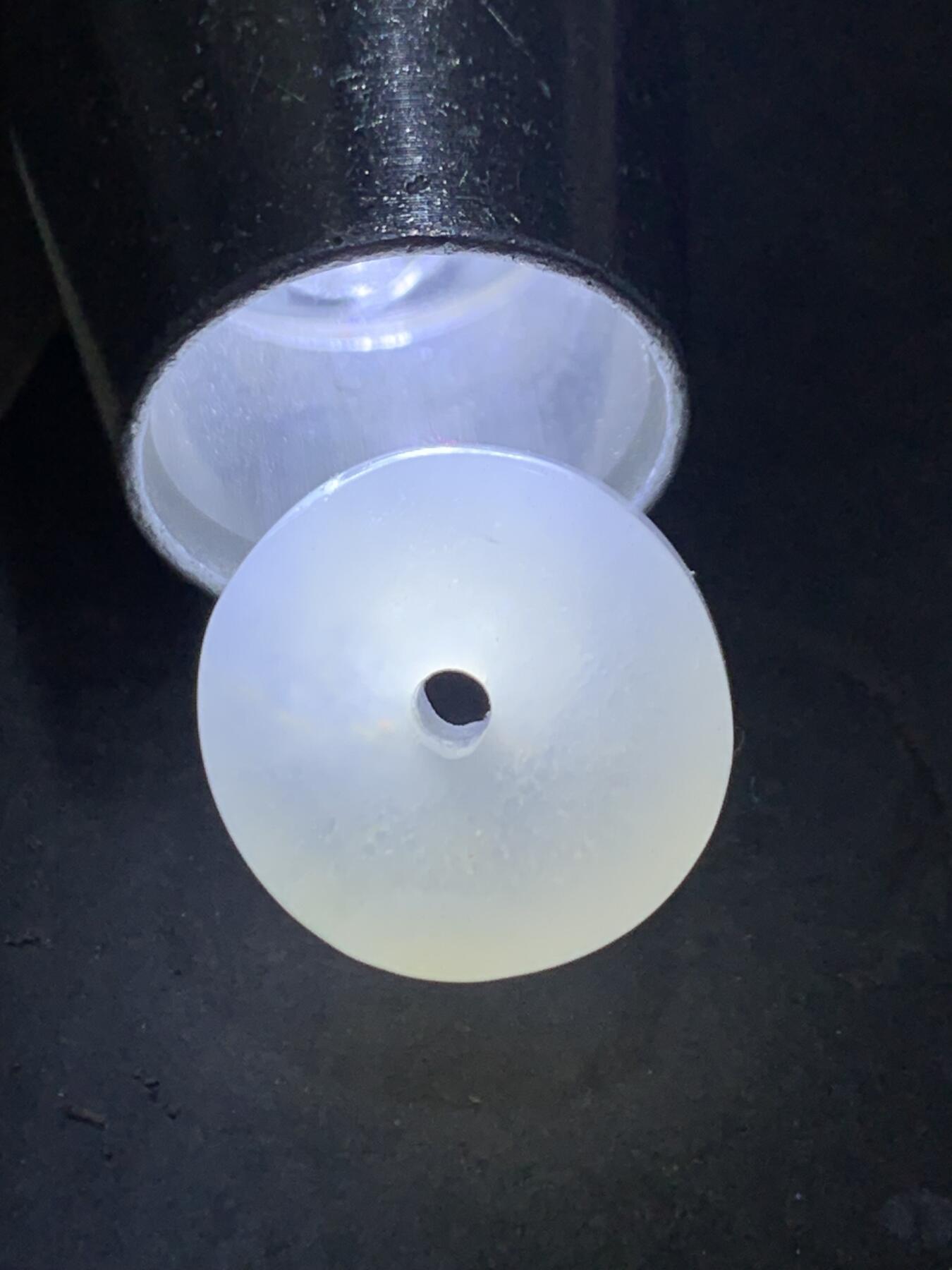 冰飘冻料战国红玛瑙老形通货随形墩子珠一个