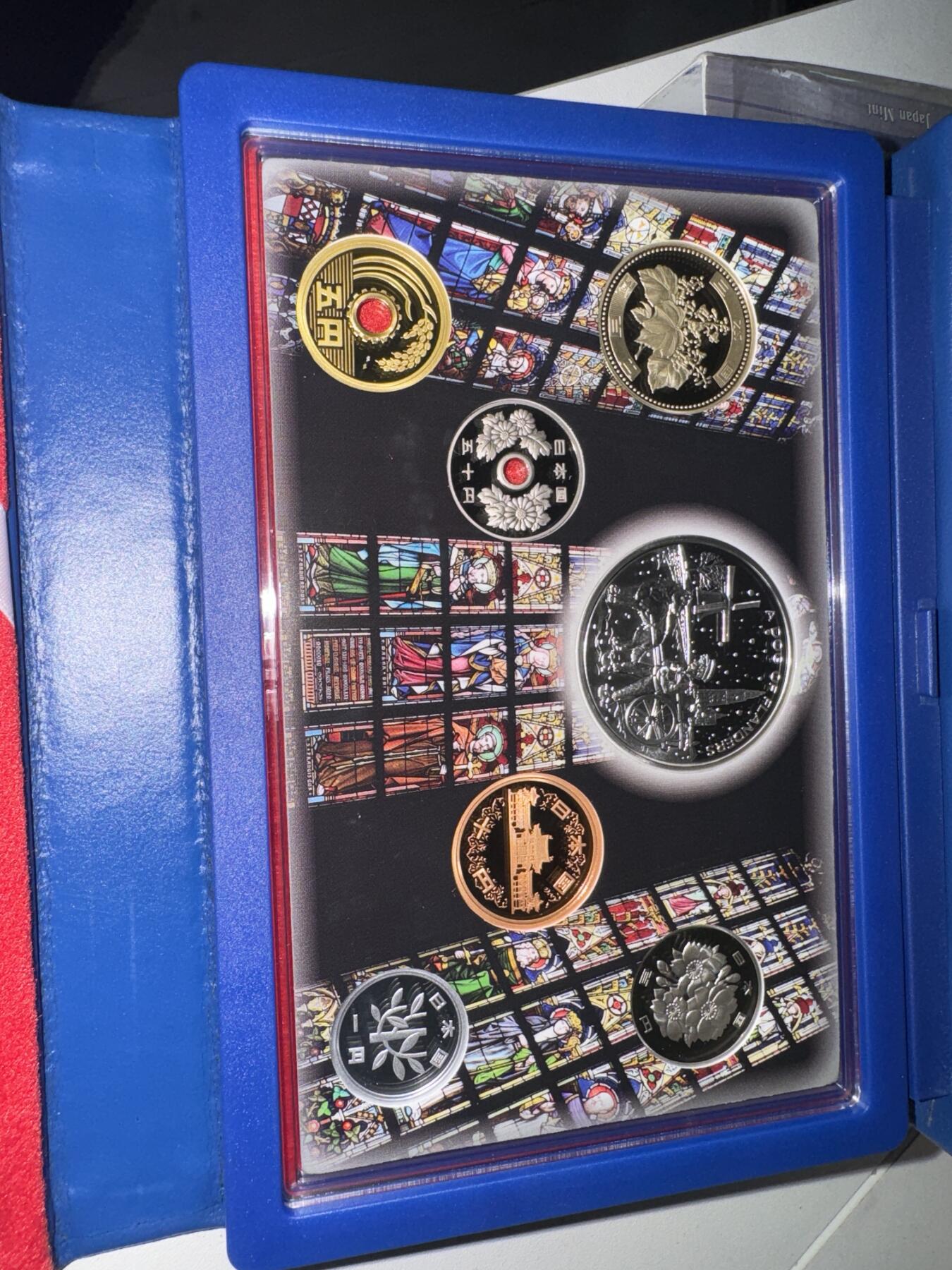 日本各大系列精装纪念套币