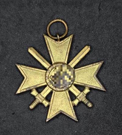 勋章杂货 - 德三，二级带剑战功十字