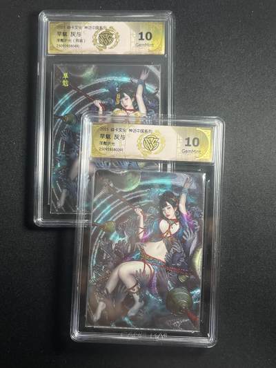 欢迎送拍、零成本上架，释放现金流，合理分配上拍卡品 - 【浮雕折光】灰与 旱魃一对 10g 焱卡文化&兑换