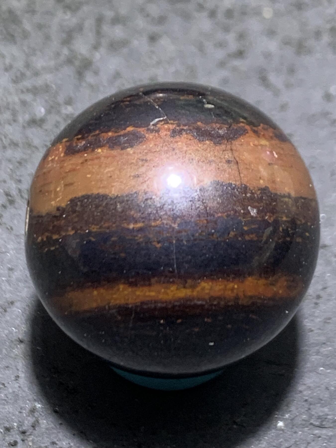 天然眼睛石通货随形2. 0圆珠一颗，