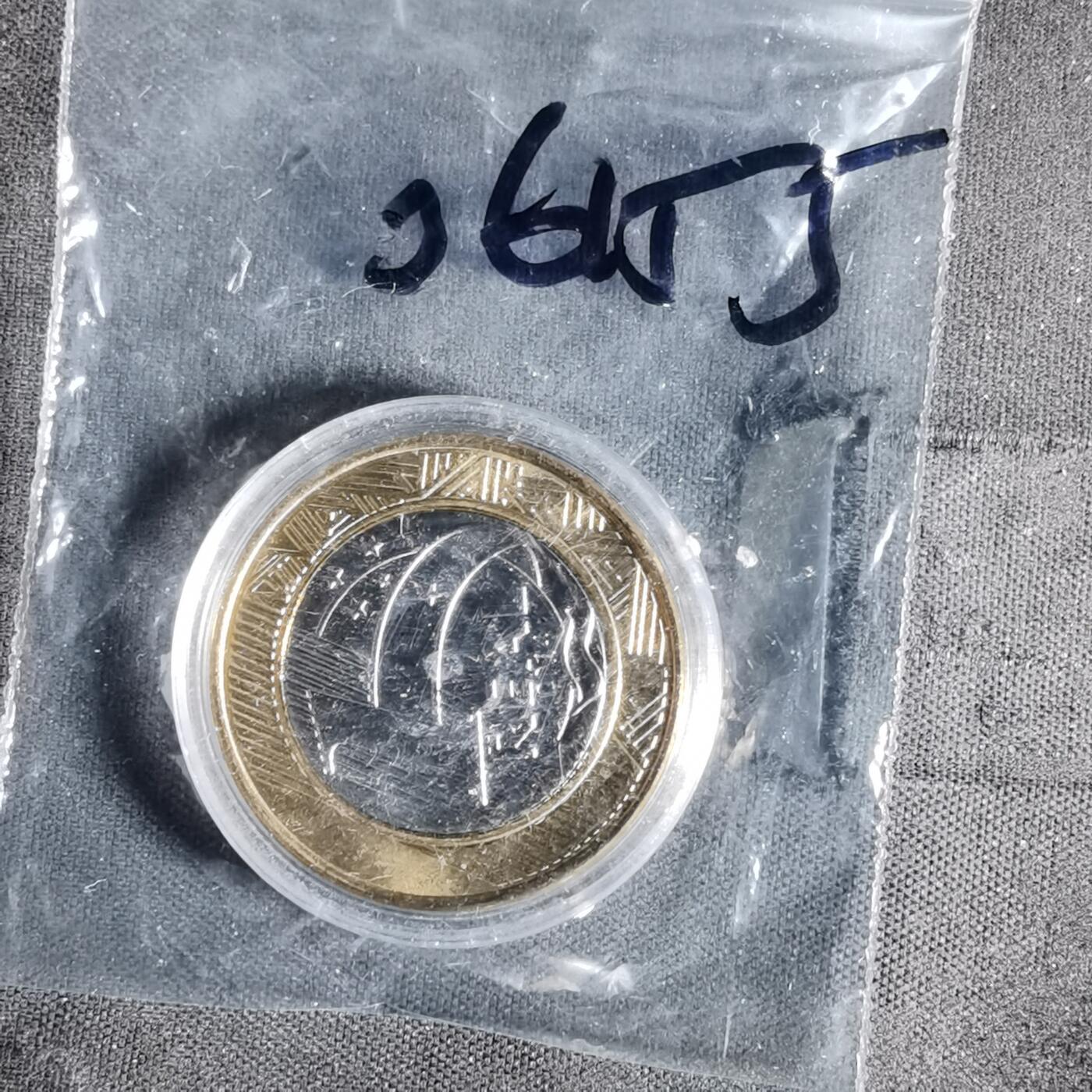 沼泽如烟--第1006场 巴西1瑞尔纪念币