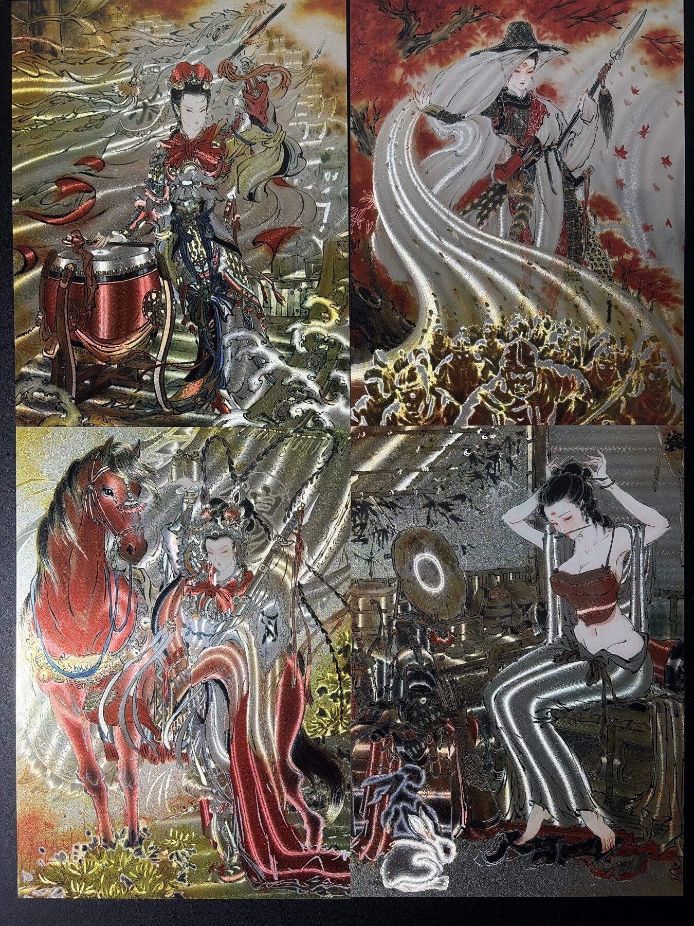 NO.26 好又多金牌大场，夯爆了的马年开门红！每周一站式配齐，方便凑单！（周6晚9点截拍，卖家免费送拍！） 焱卡 彫仙 四大巾帼 带编A4粗闪大卡一套