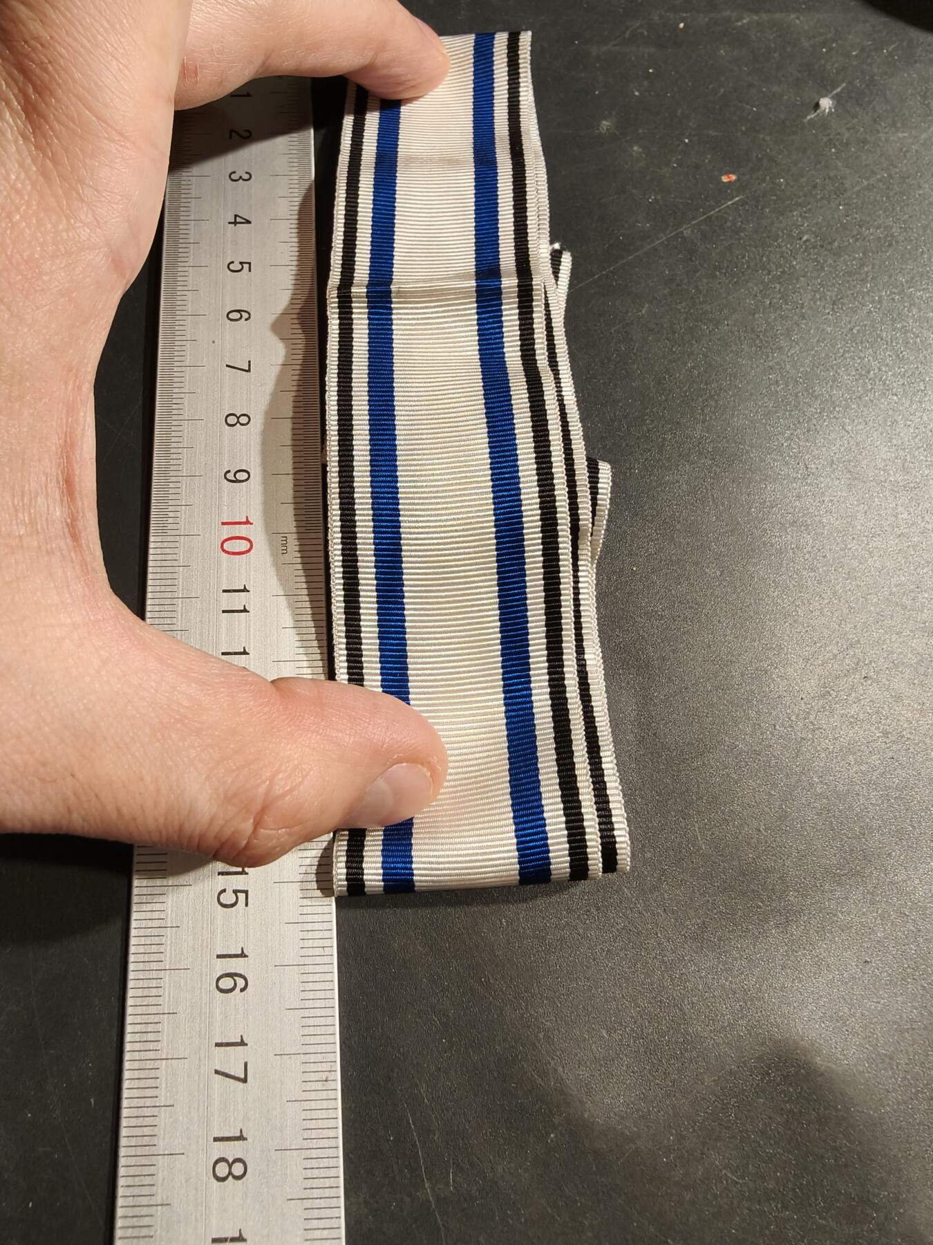 老王徽章第185期 德国巴伐利亚3级战功奖章绶带    40cm