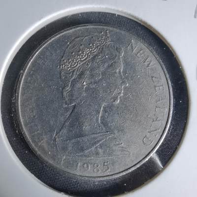 沼泽如烟--第1006场 - 新西兰1985年20分加拿大版