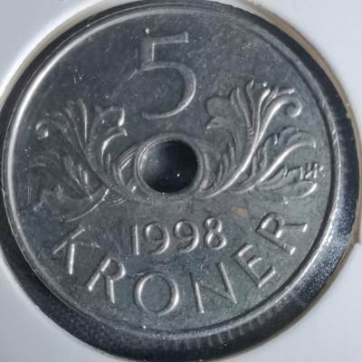 沼泽如烟--第1006场 - 挪威1998年5克朗