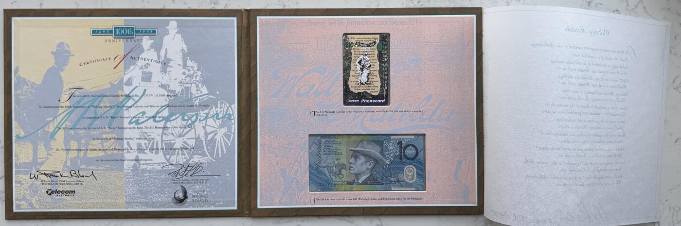 2026第4场（总第231期）：精品测试钞、外钞综合场  红字版/WM95冠 澳大利亚民谣“丛林流浪