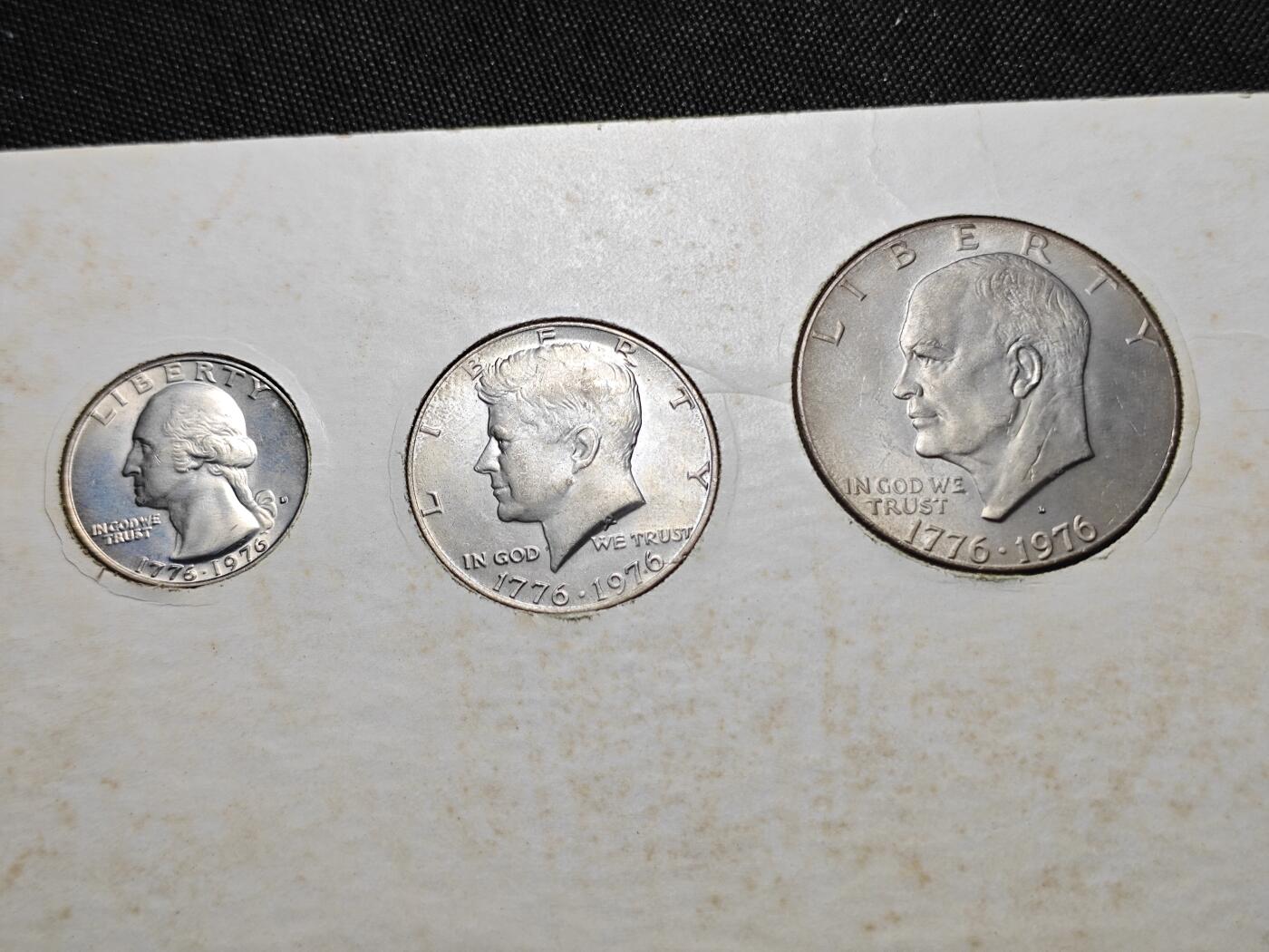 KK钱币收藏小铺   套币 批量/好品散币专场 2月预留时间 周末发货 1976 美国建国200周年纪念套币