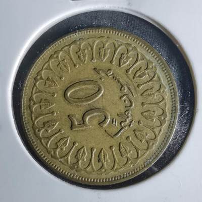 沼泽如烟--第1006场 - 突尼斯1983年50米利姆