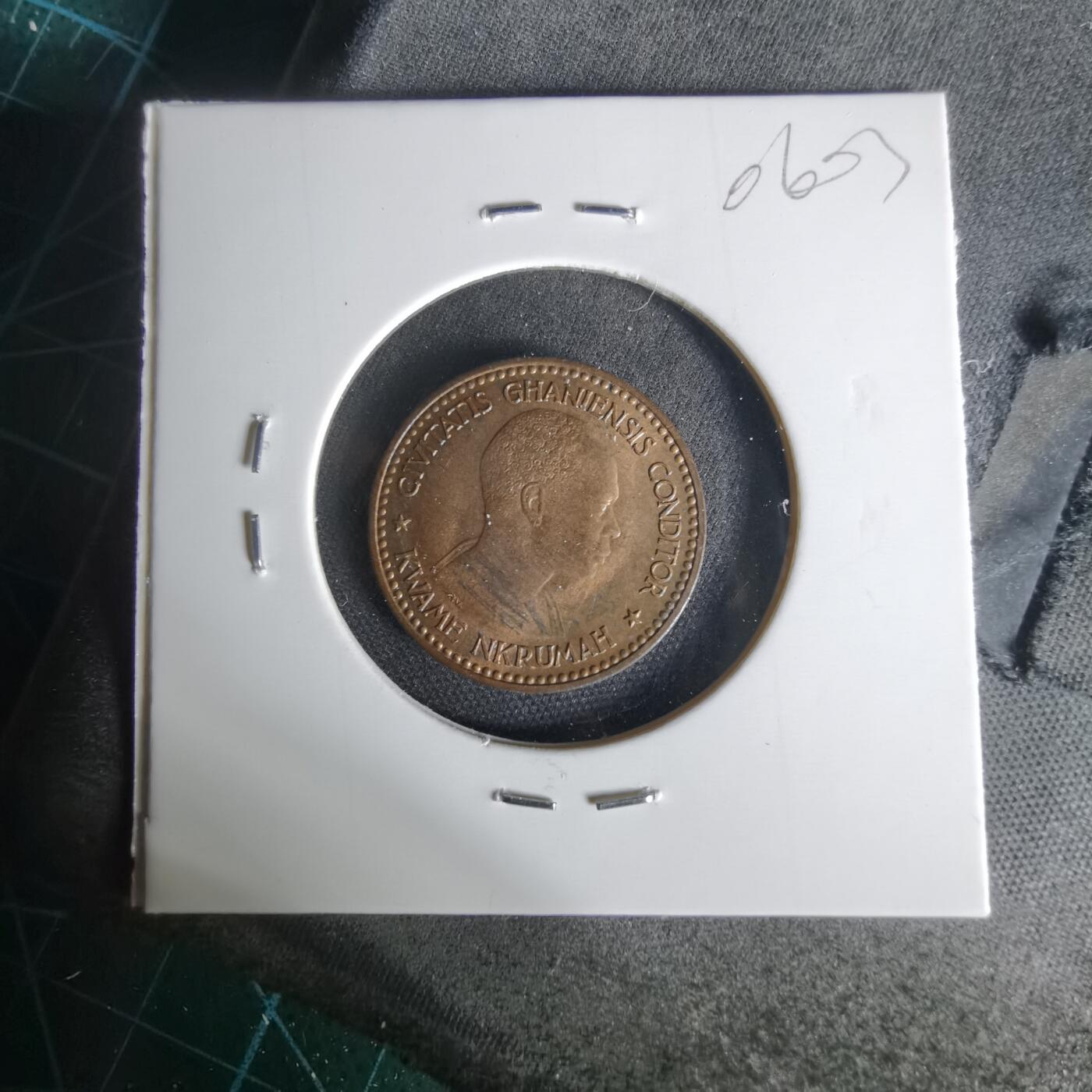 沼泽如烟--第1006场 加纳1958年半便士